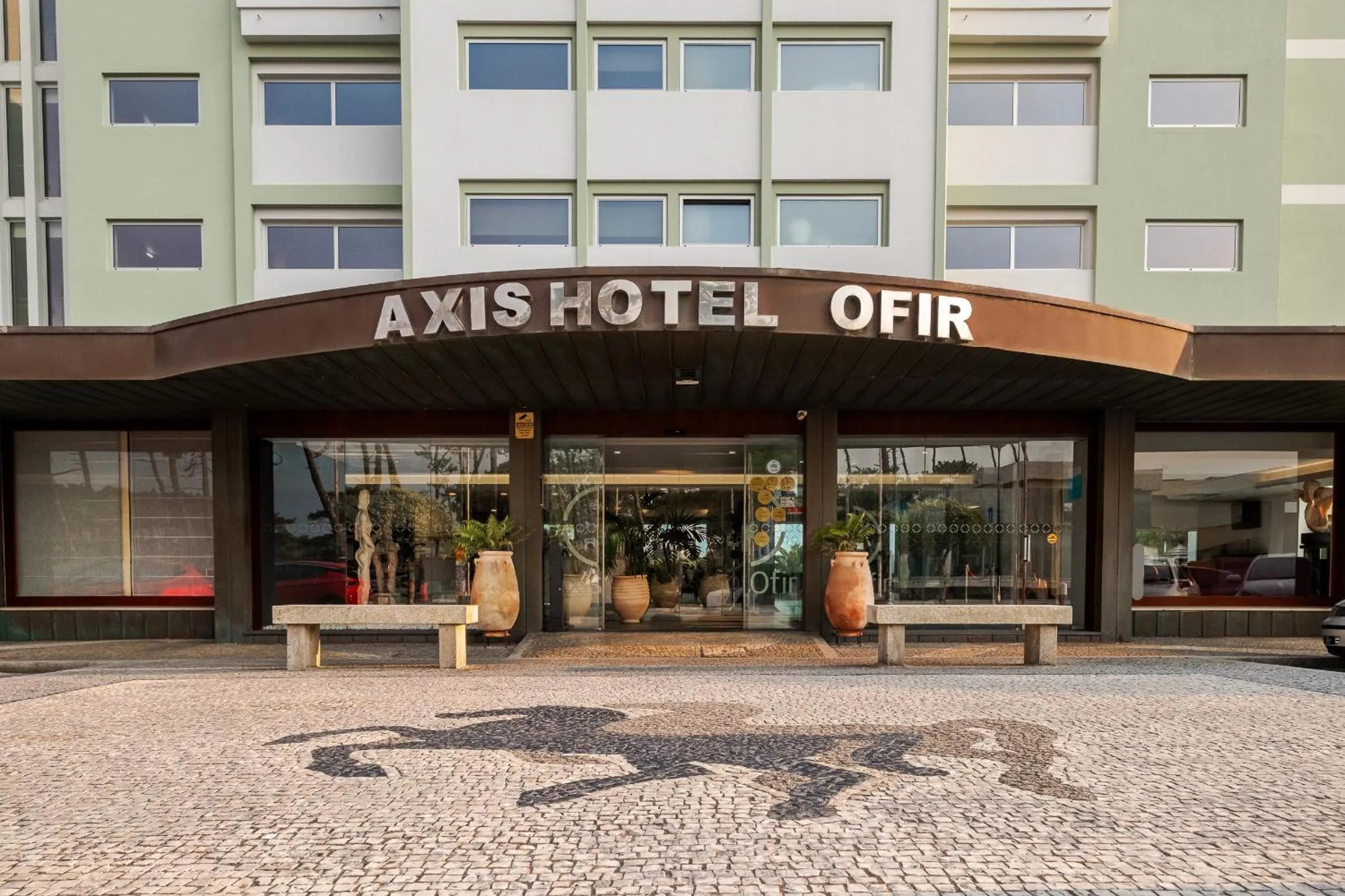 Facade/entrance in Axis Ofir Beach Resort Hotel