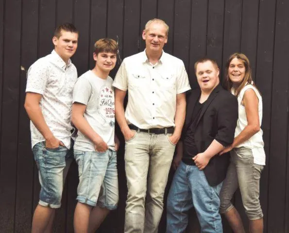 Family in B&B Op 't Eikenschoor
