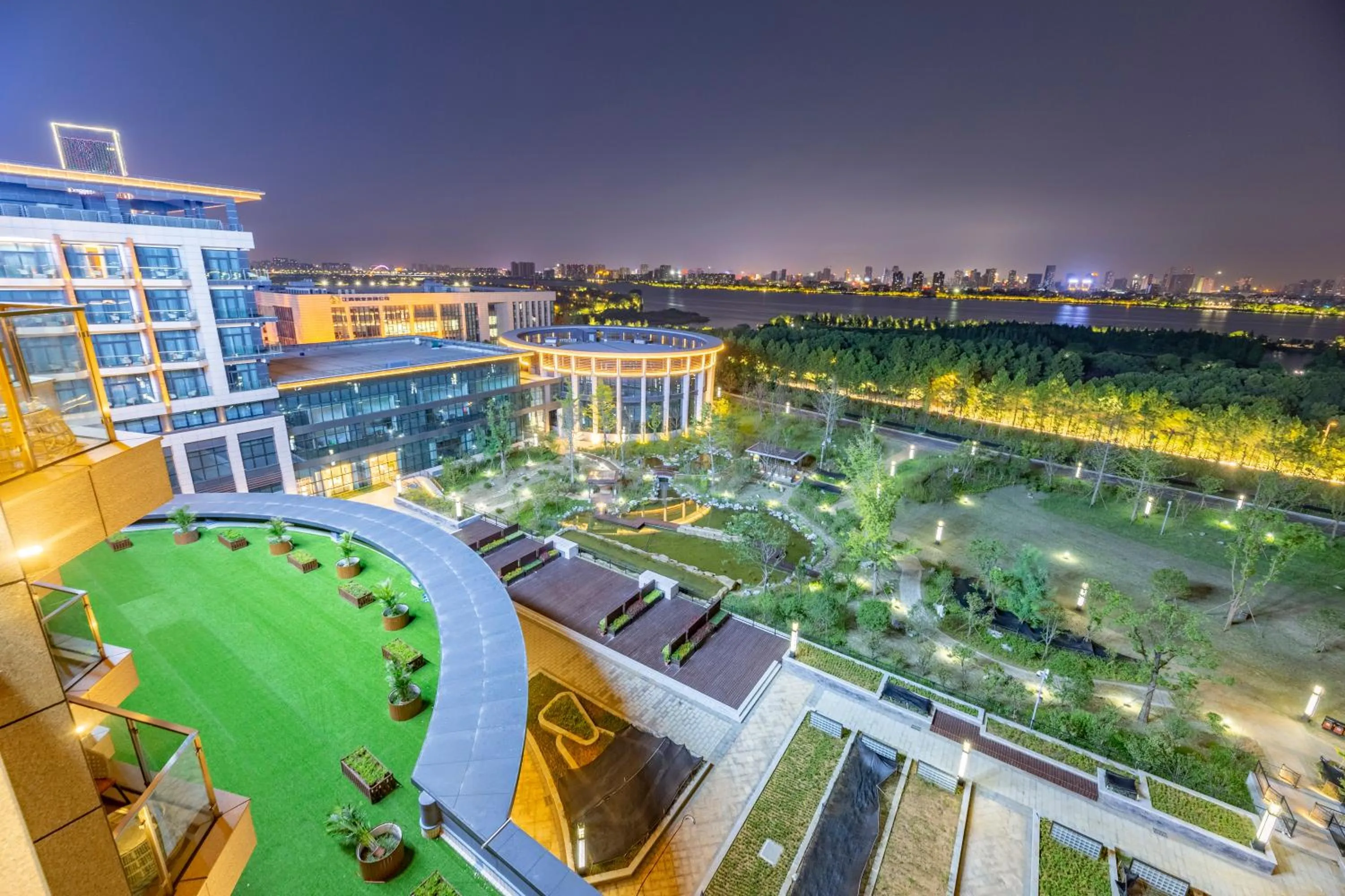 City view in Jinling Grand Hotel Nanchang