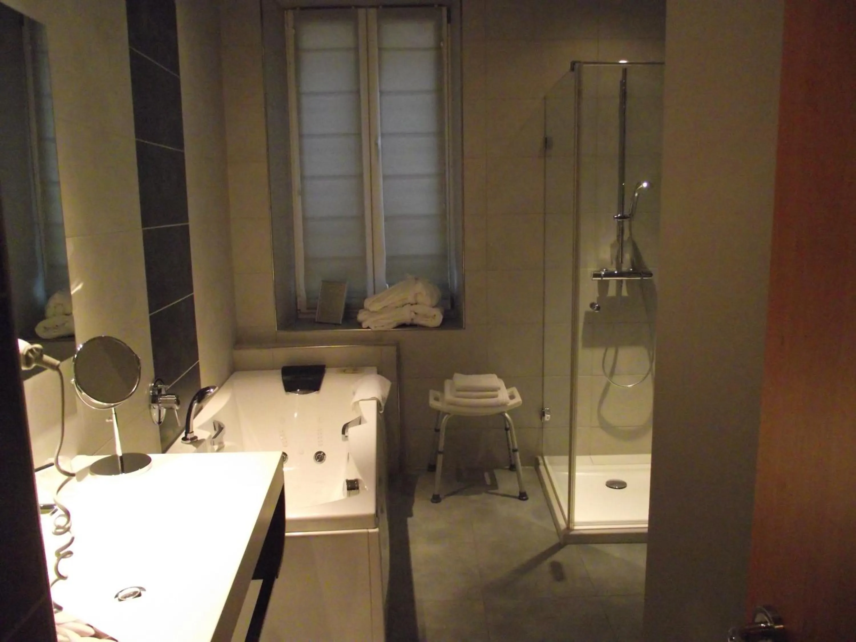 Bathroom in Hostellerie au Cygne