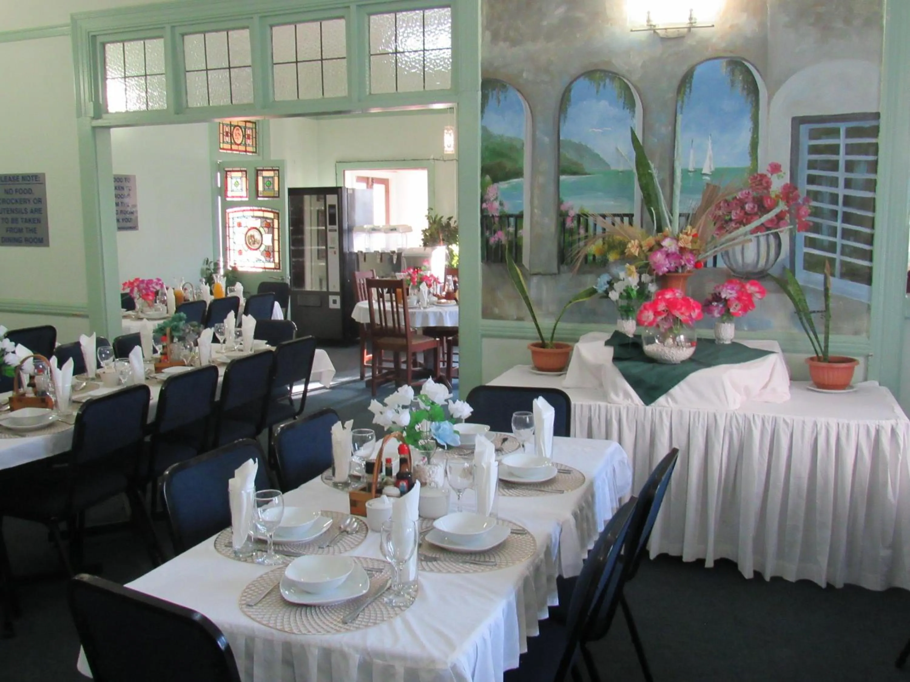 Dining area in Concord Christian Guesthouse