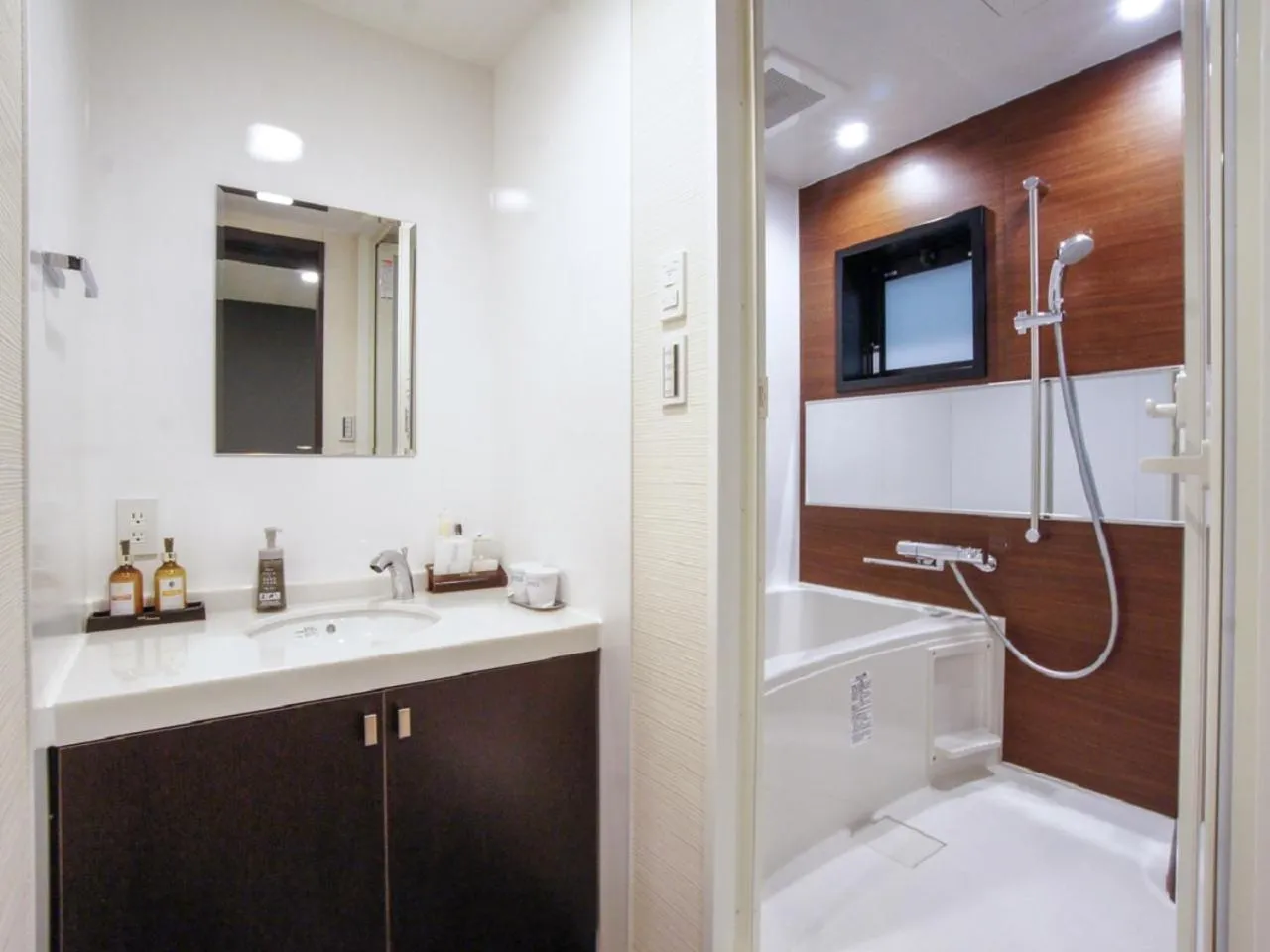 Bathroom in HOTEL LiVEMAX Nagoya Sakae East