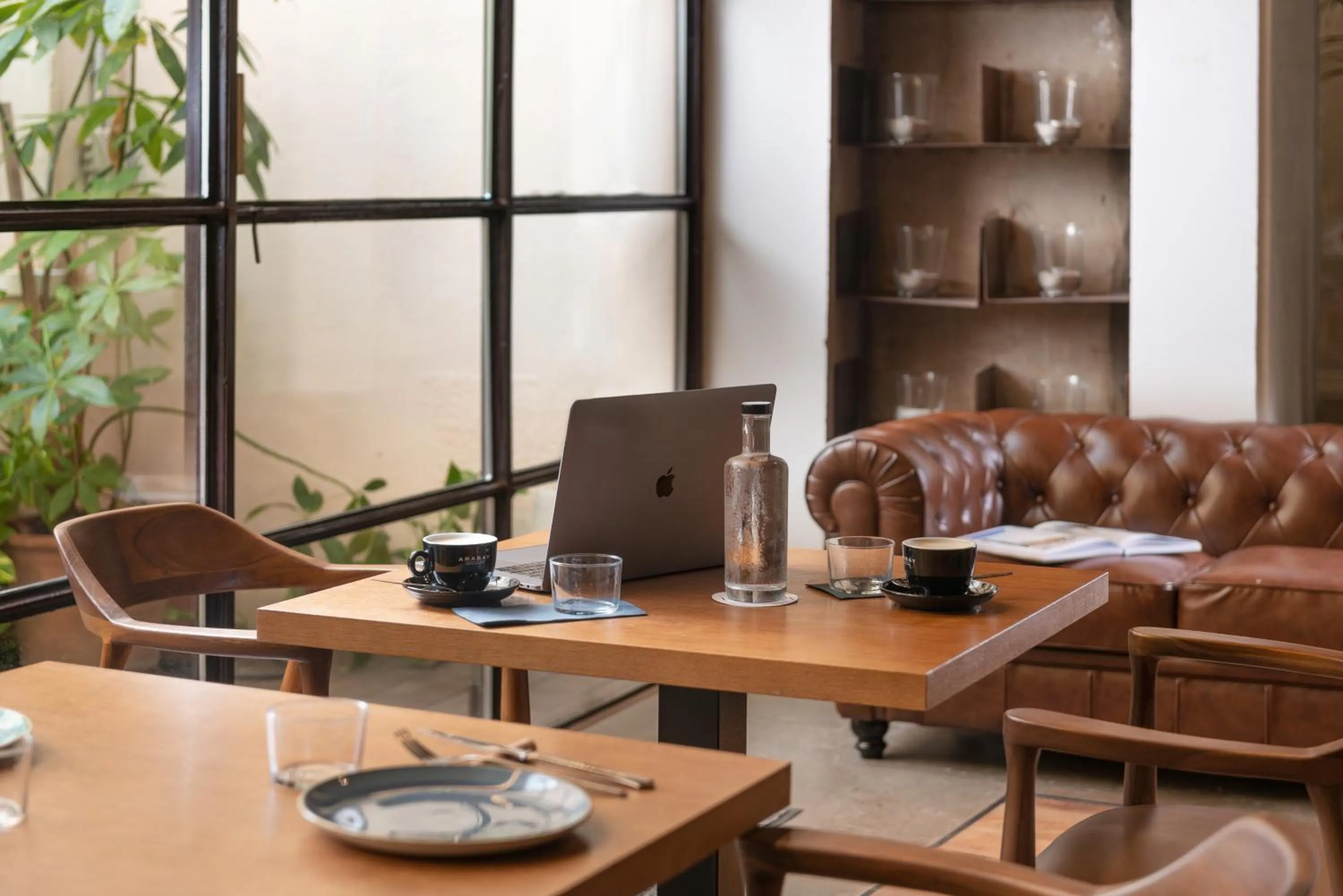 Seating area in Brondo Architect Hotel
