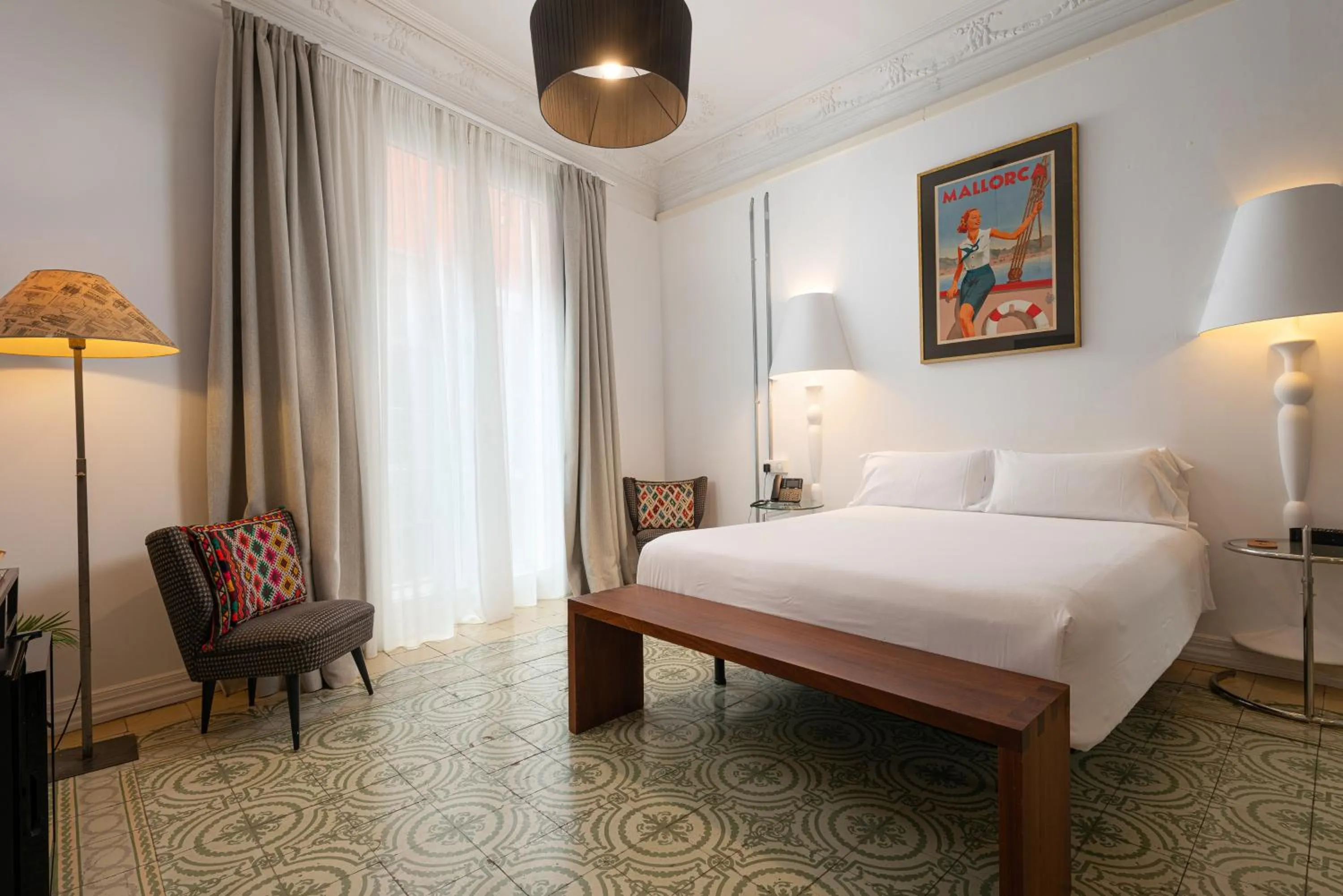 View (from property/room), Bed in Brondo Architect Hotel