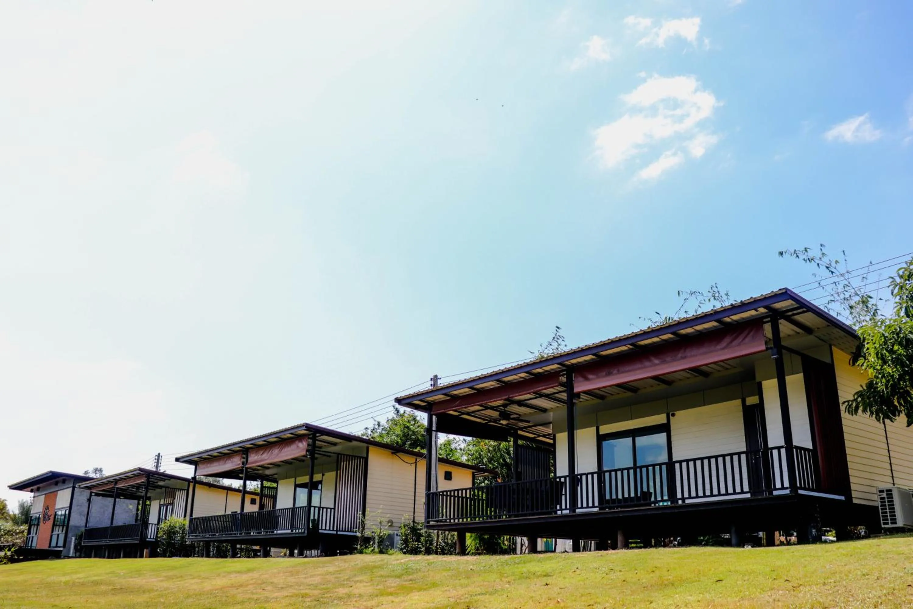 Property building in Mae On Village Resort