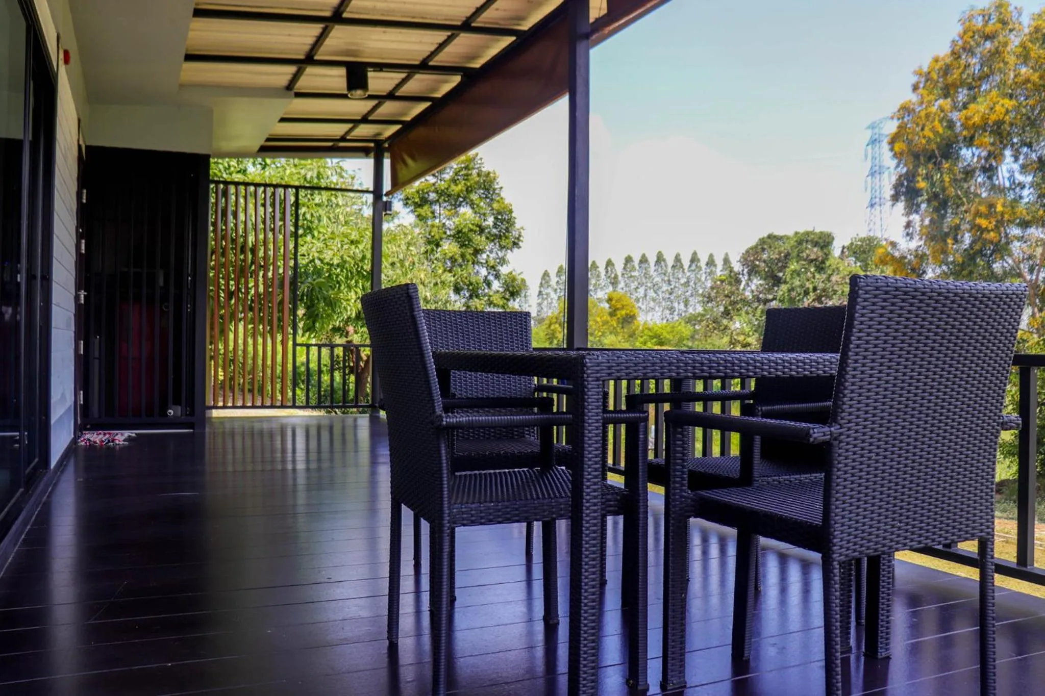 Patio in Mae On Village Resort