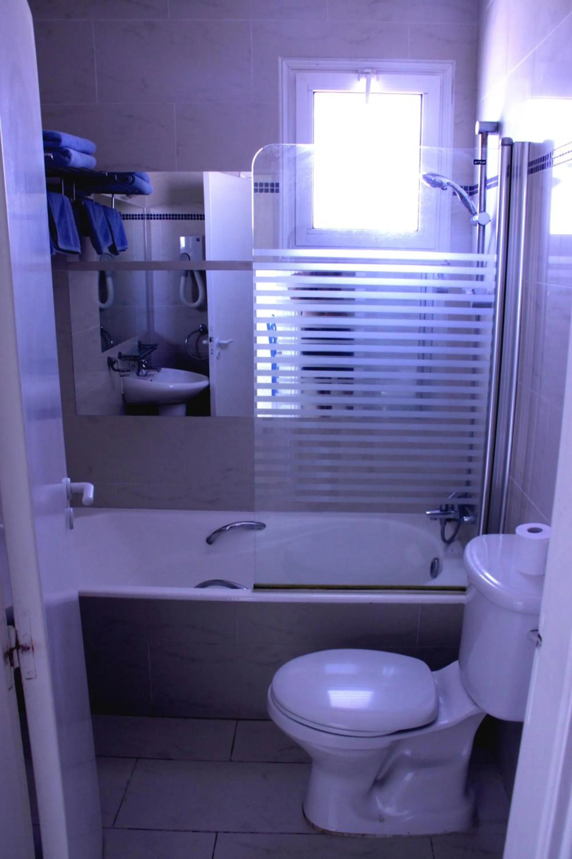 Bathroom in Paphinia SeaView Apartments