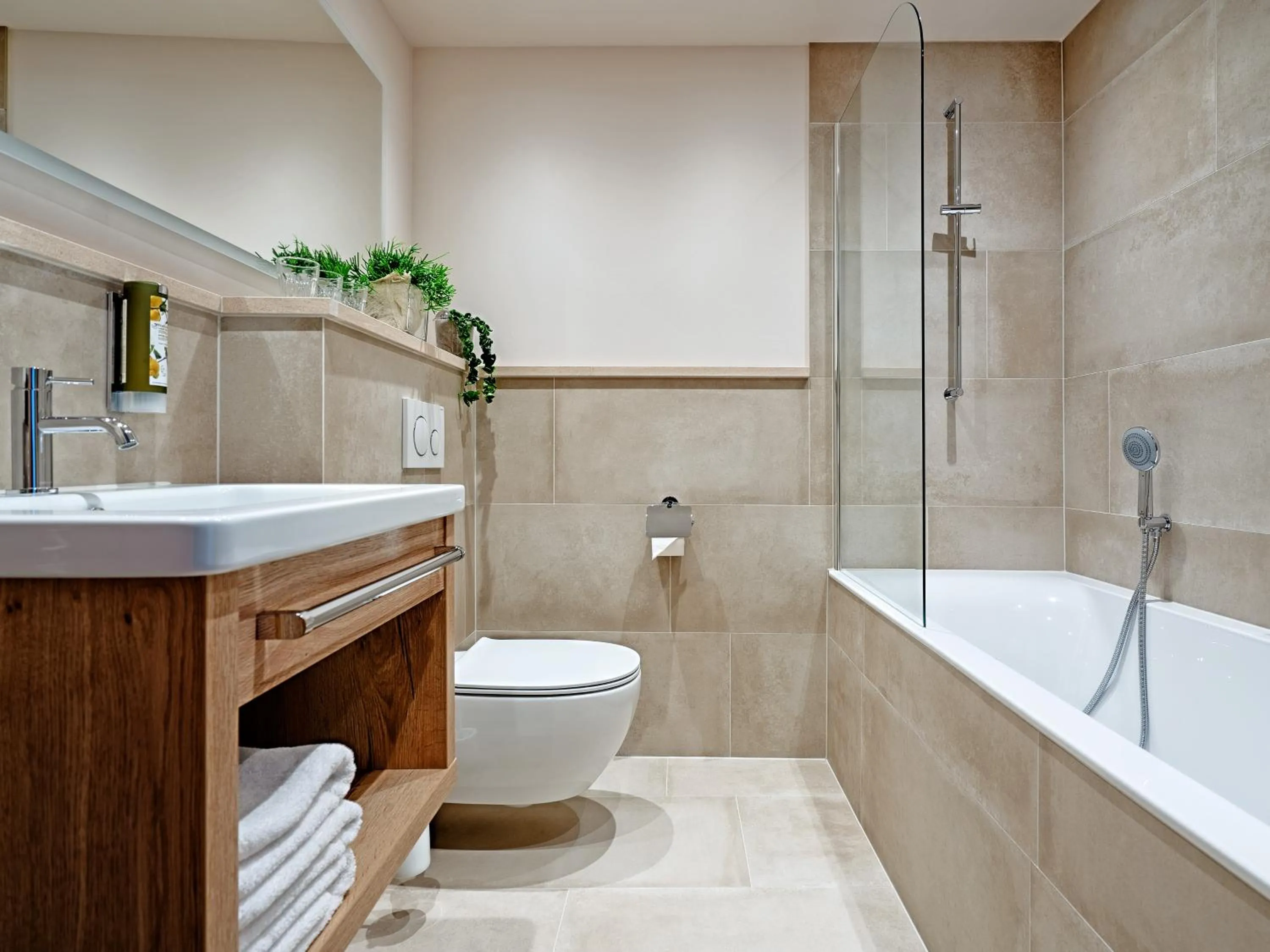 Bathroom in Stadthotel EGGERBRÄU