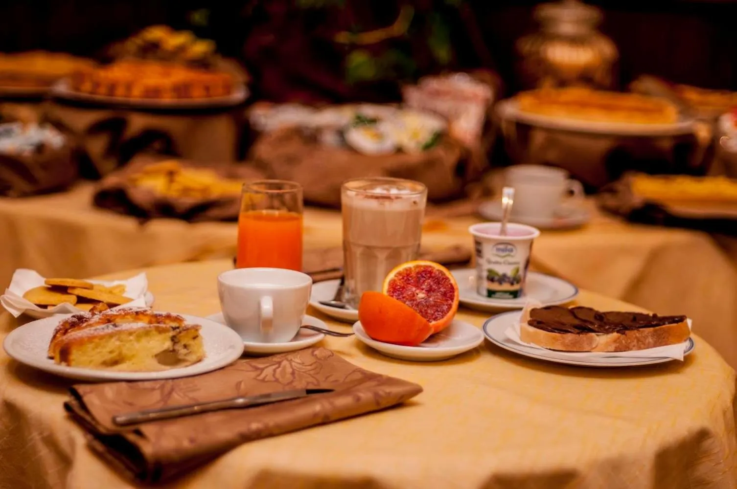 Food and drinks in Albergo Birra