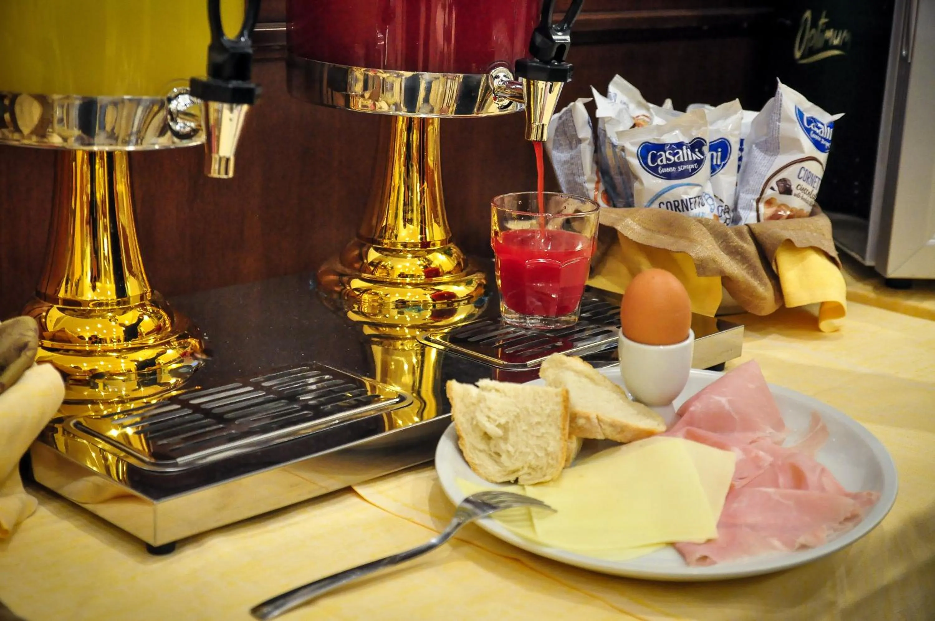 Food and drinks in Albergo Birra