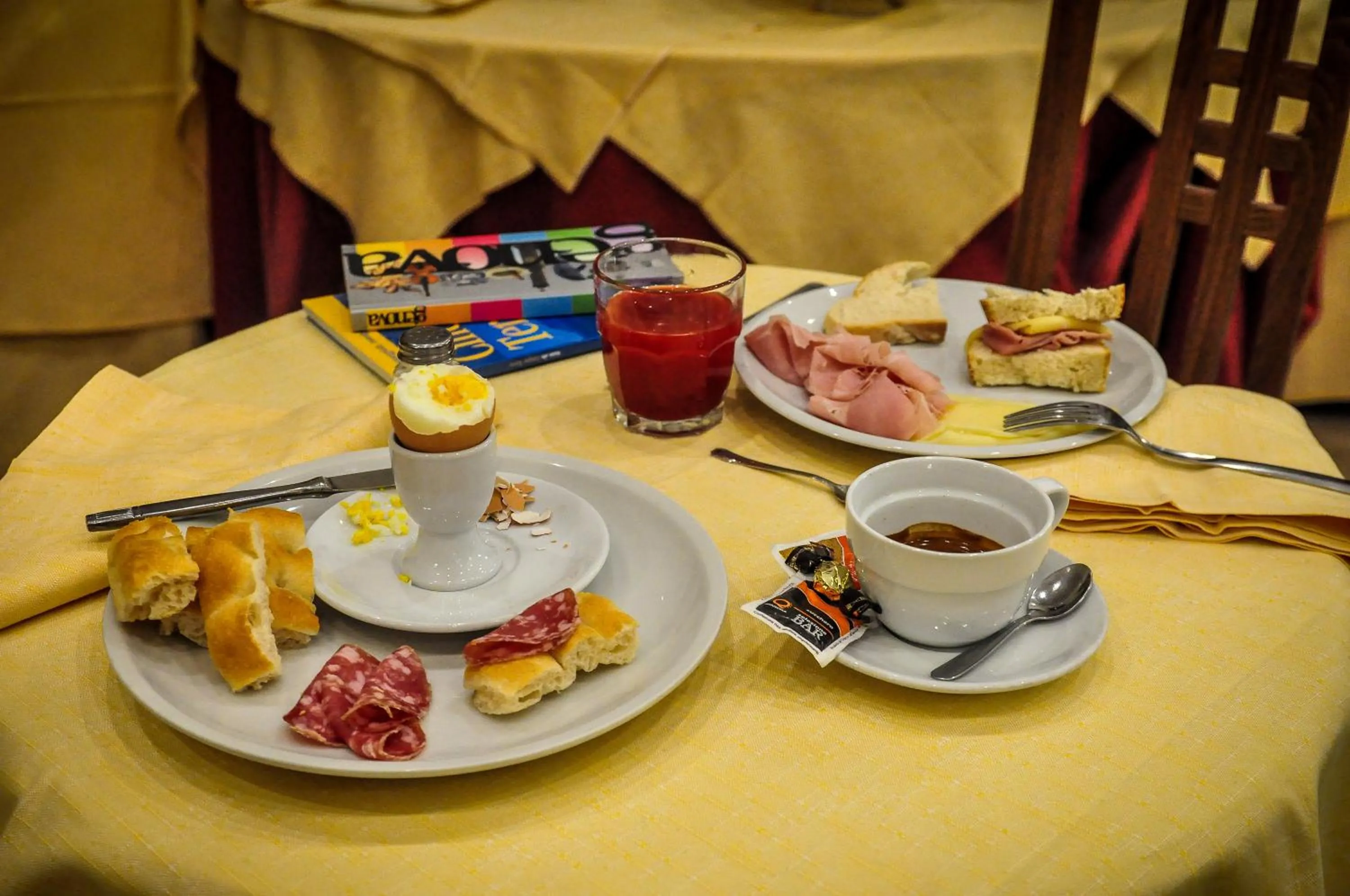 Food and drinks in Albergo Birra