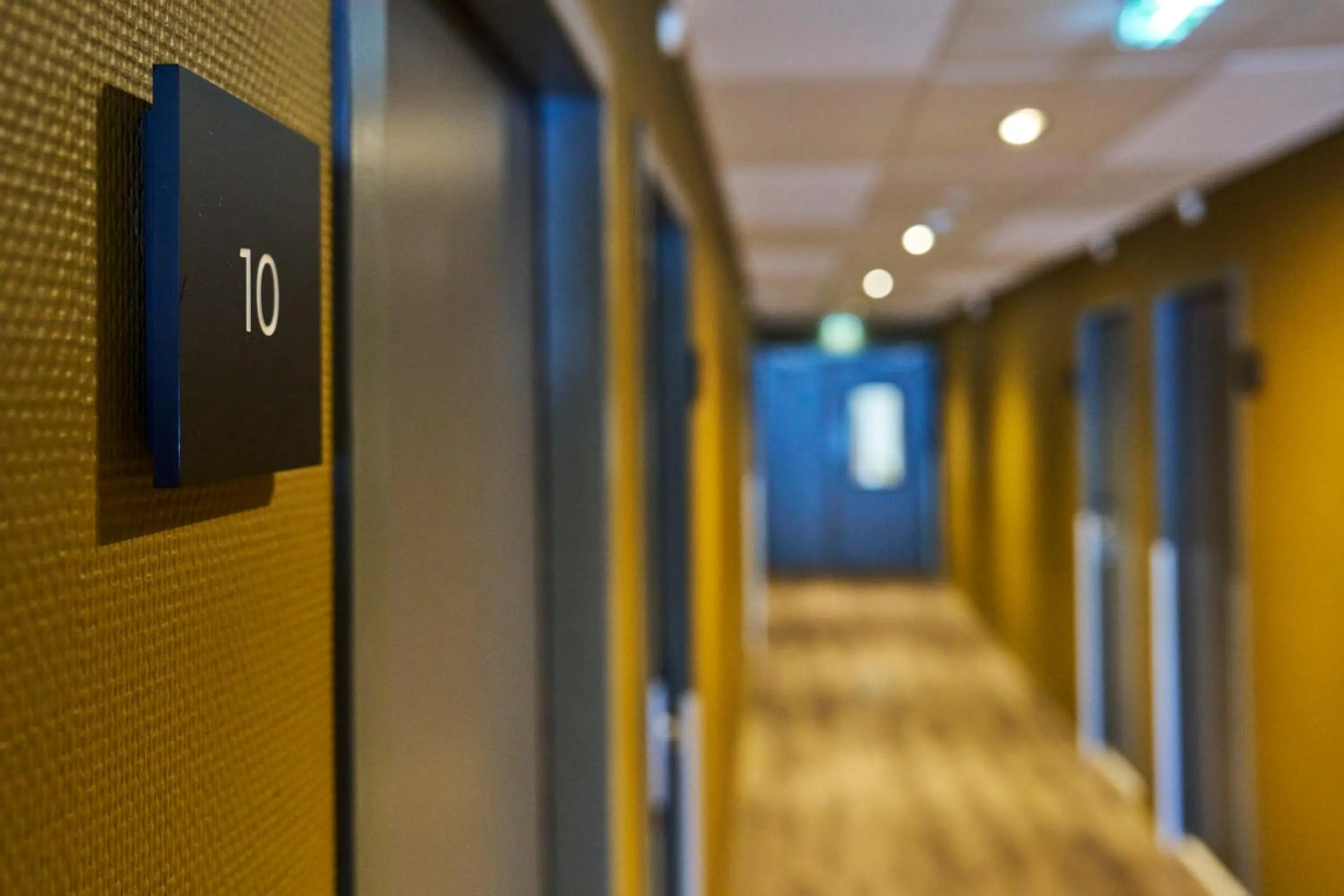 Bedroom in Hôtel le Corbusson Laval Ouest