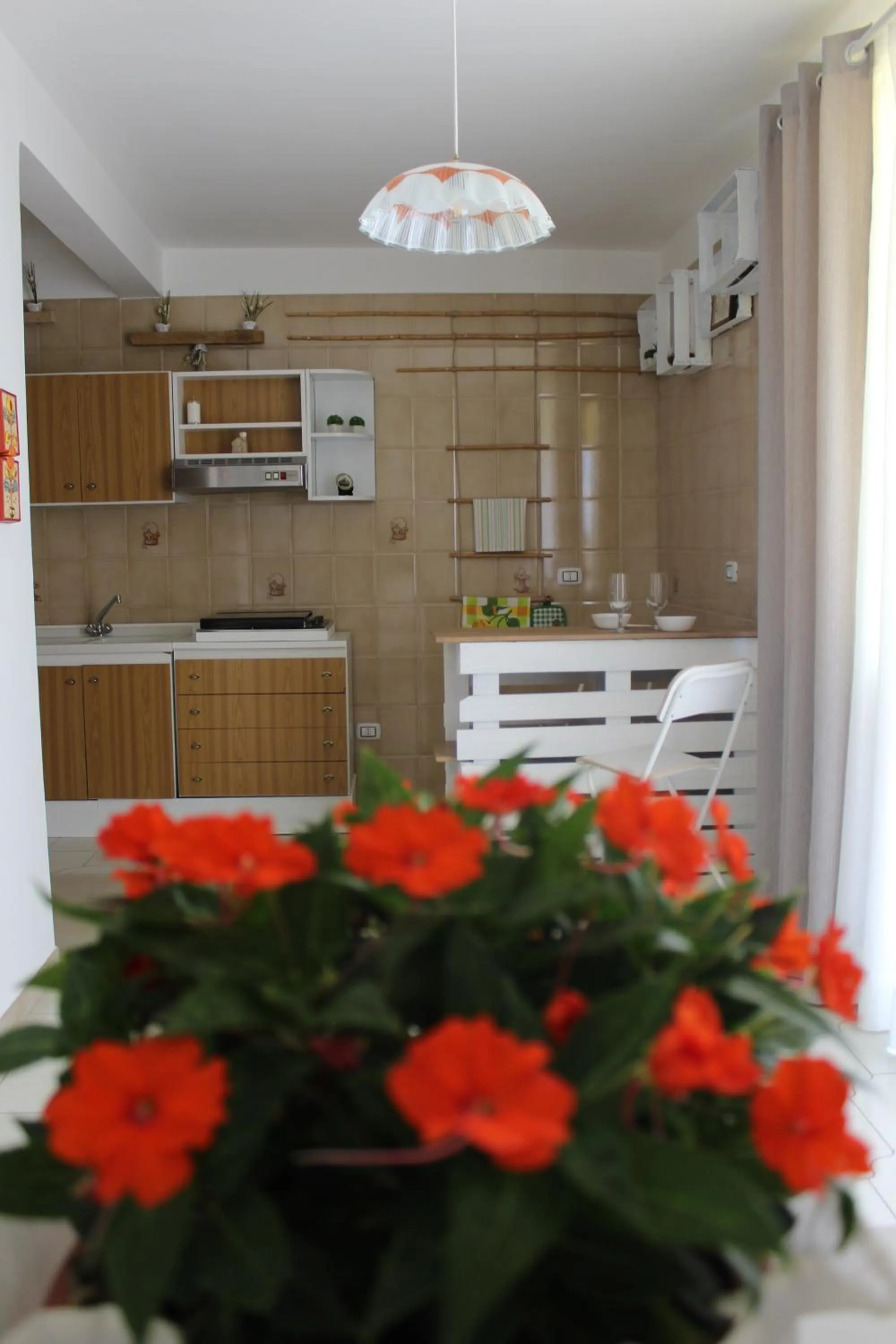 Communal kitchen in Cappuccini Green Relax