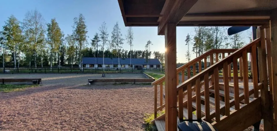 Sunset in Granlunda Gård