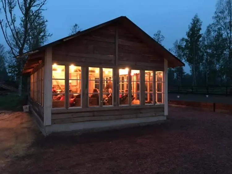BBQ facilities in Granlunda Gård