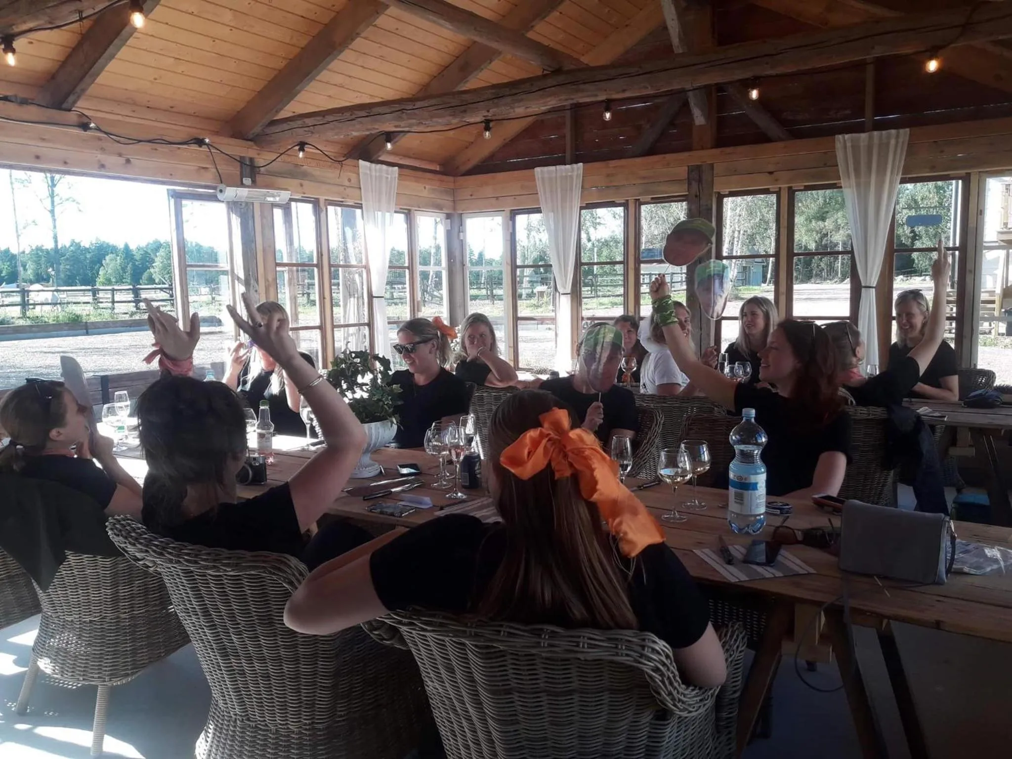 BBQ facilities in Granlunda Gård