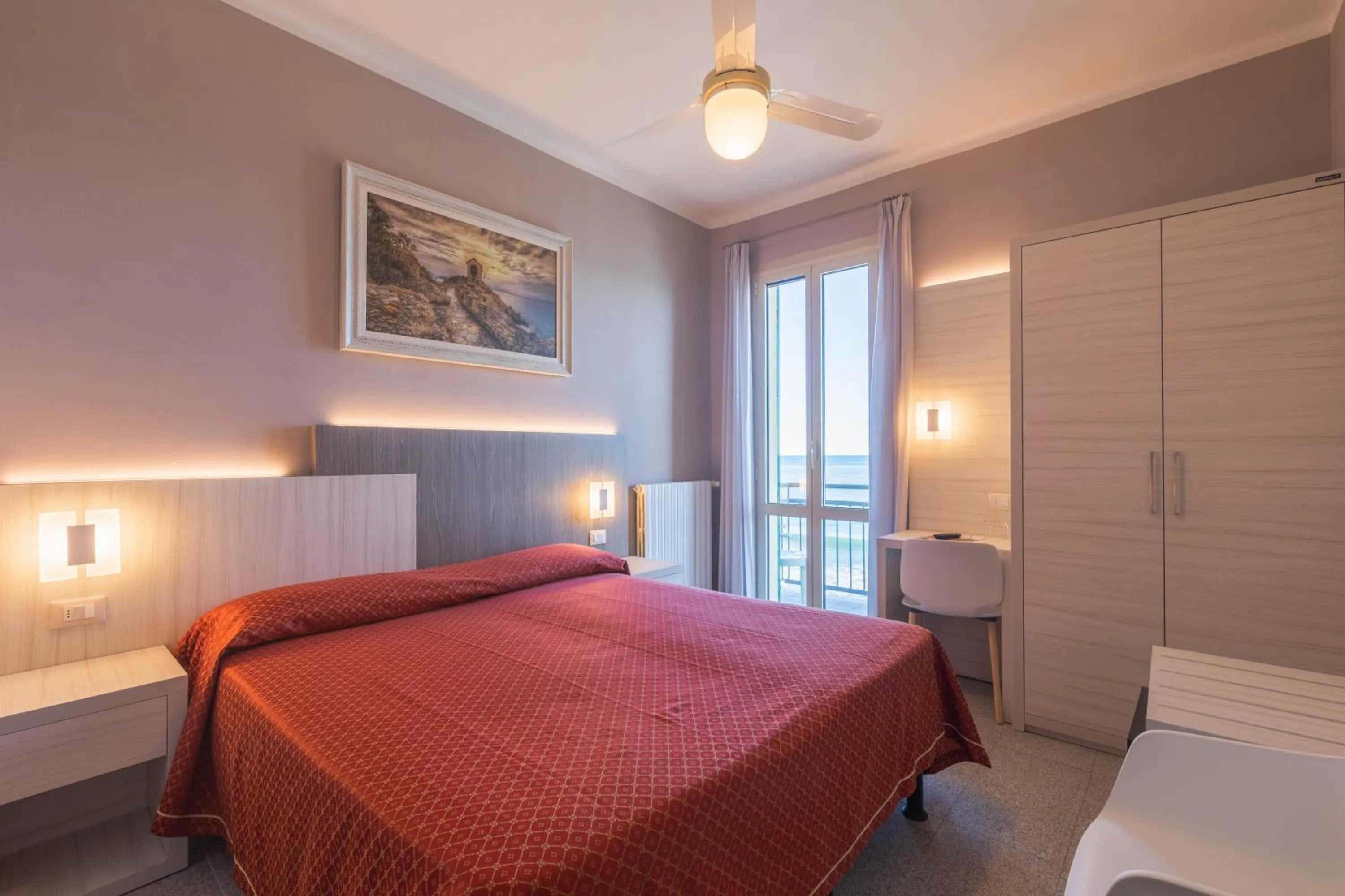 Bed in Hotel Danio Lungomare