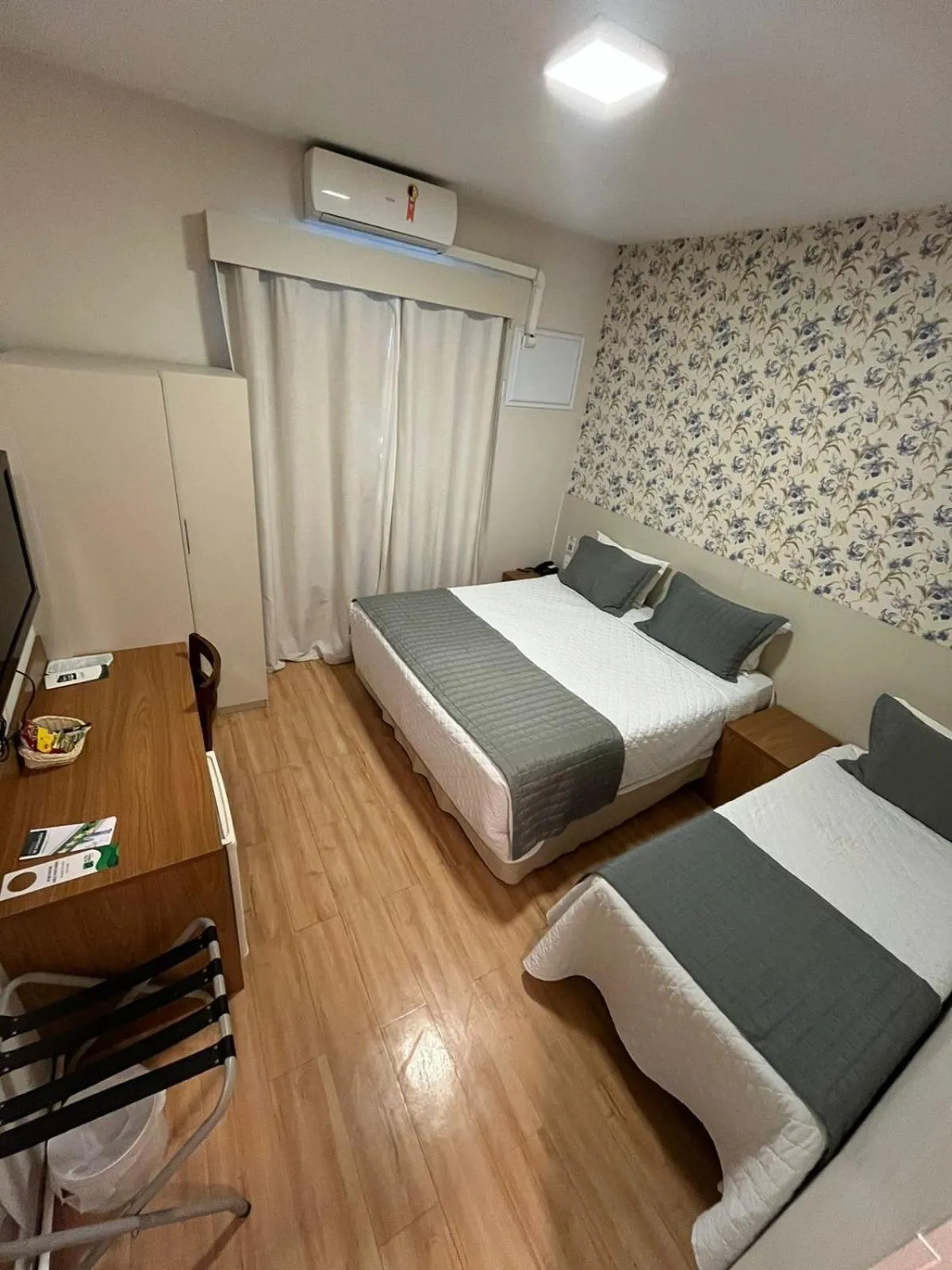 Bedroom, Bed in Hotel Serra de Jundiaí