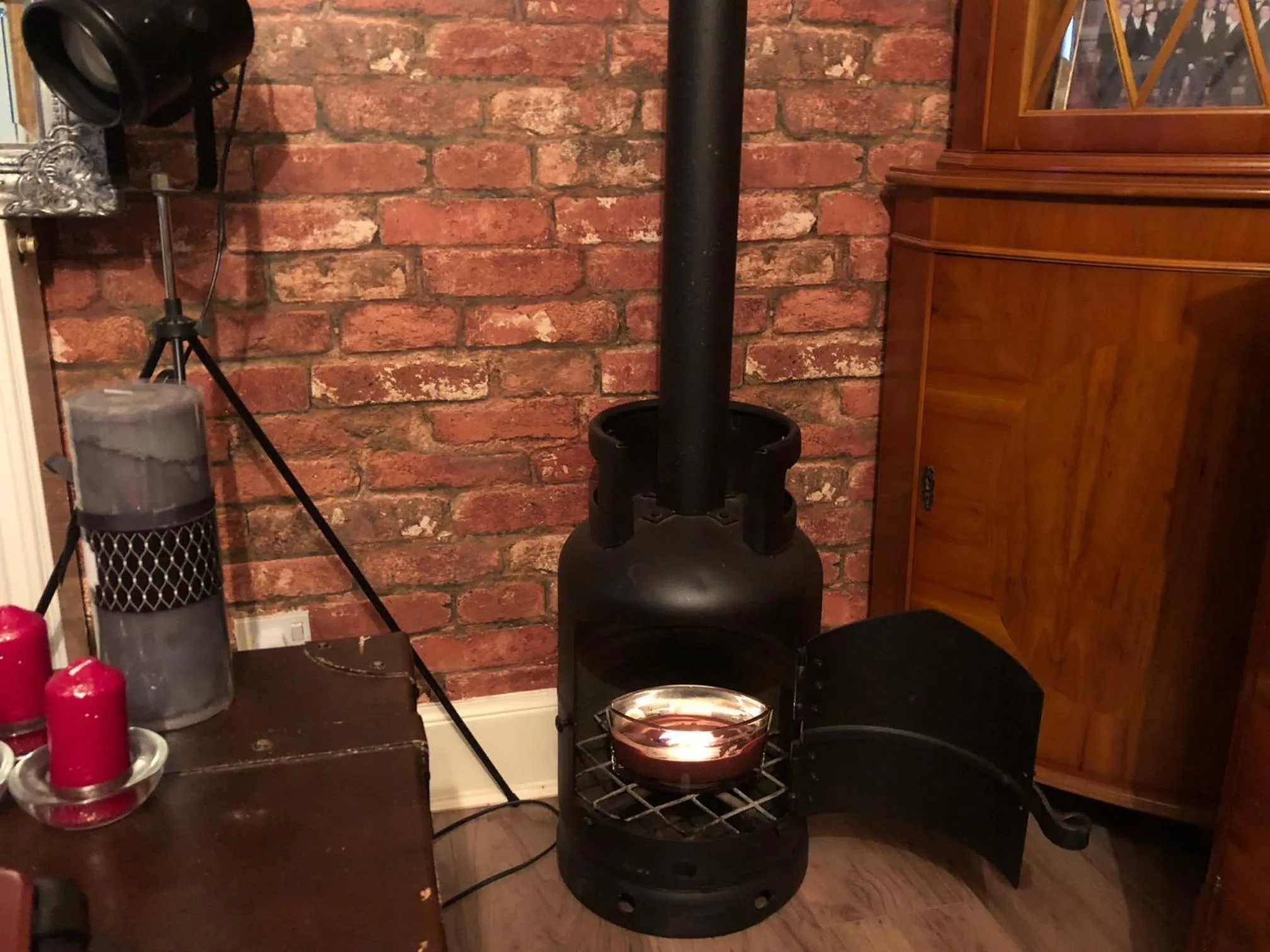 Living room in The Clacks Rustic Abode