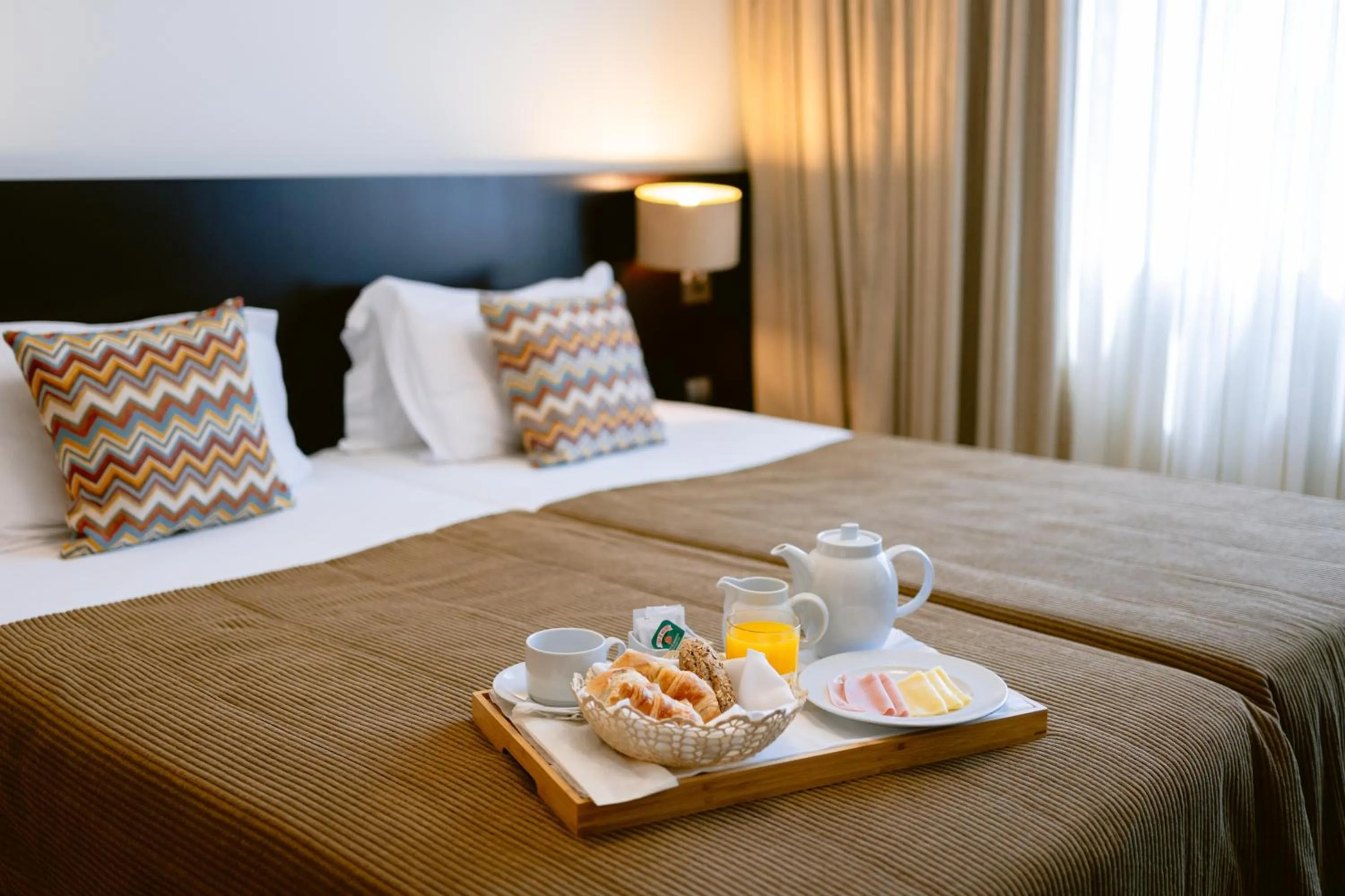 Bed in Hotel Conde de Agueda