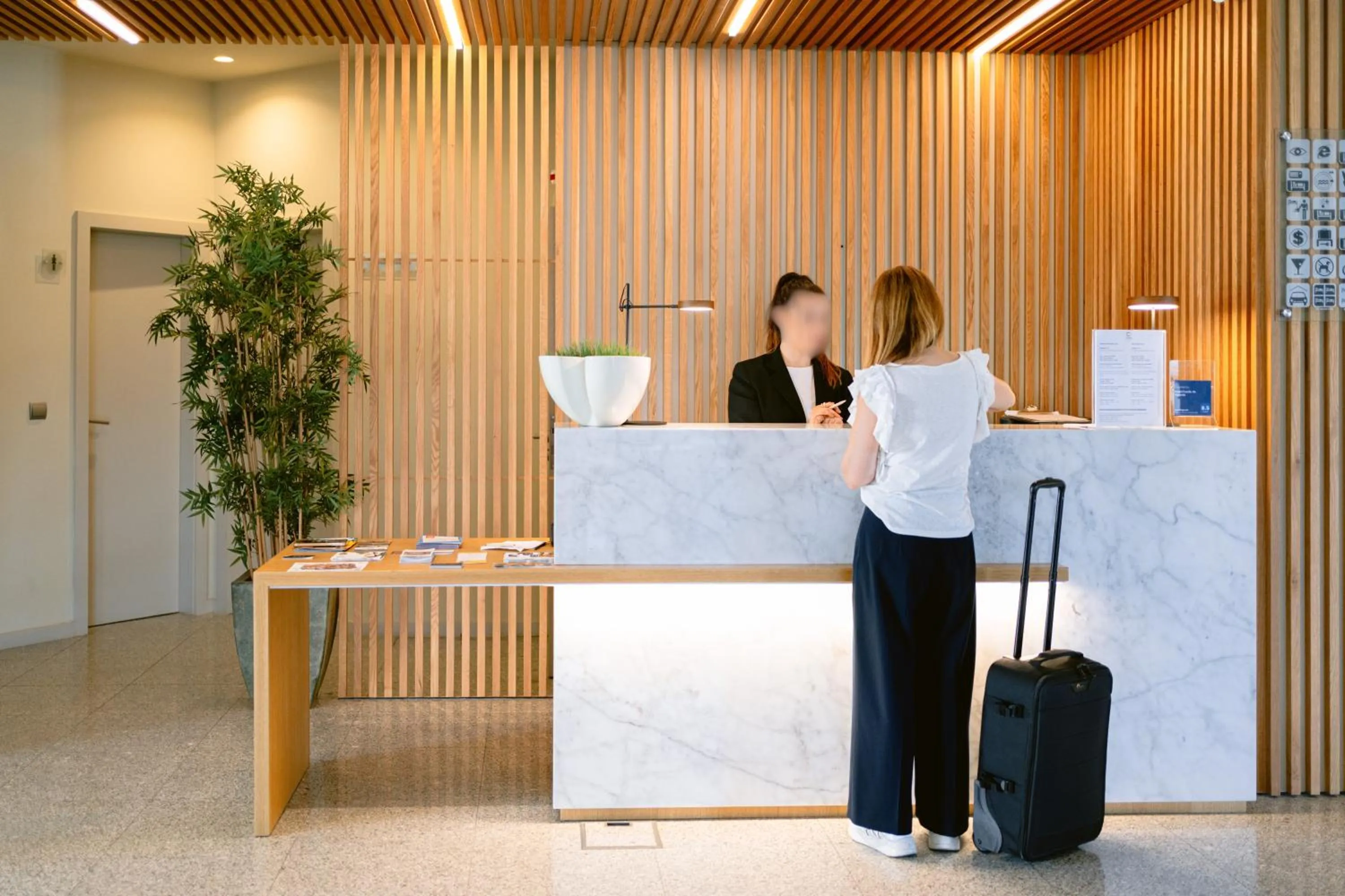 Lobby or reception in Hotel Conde de Agueda