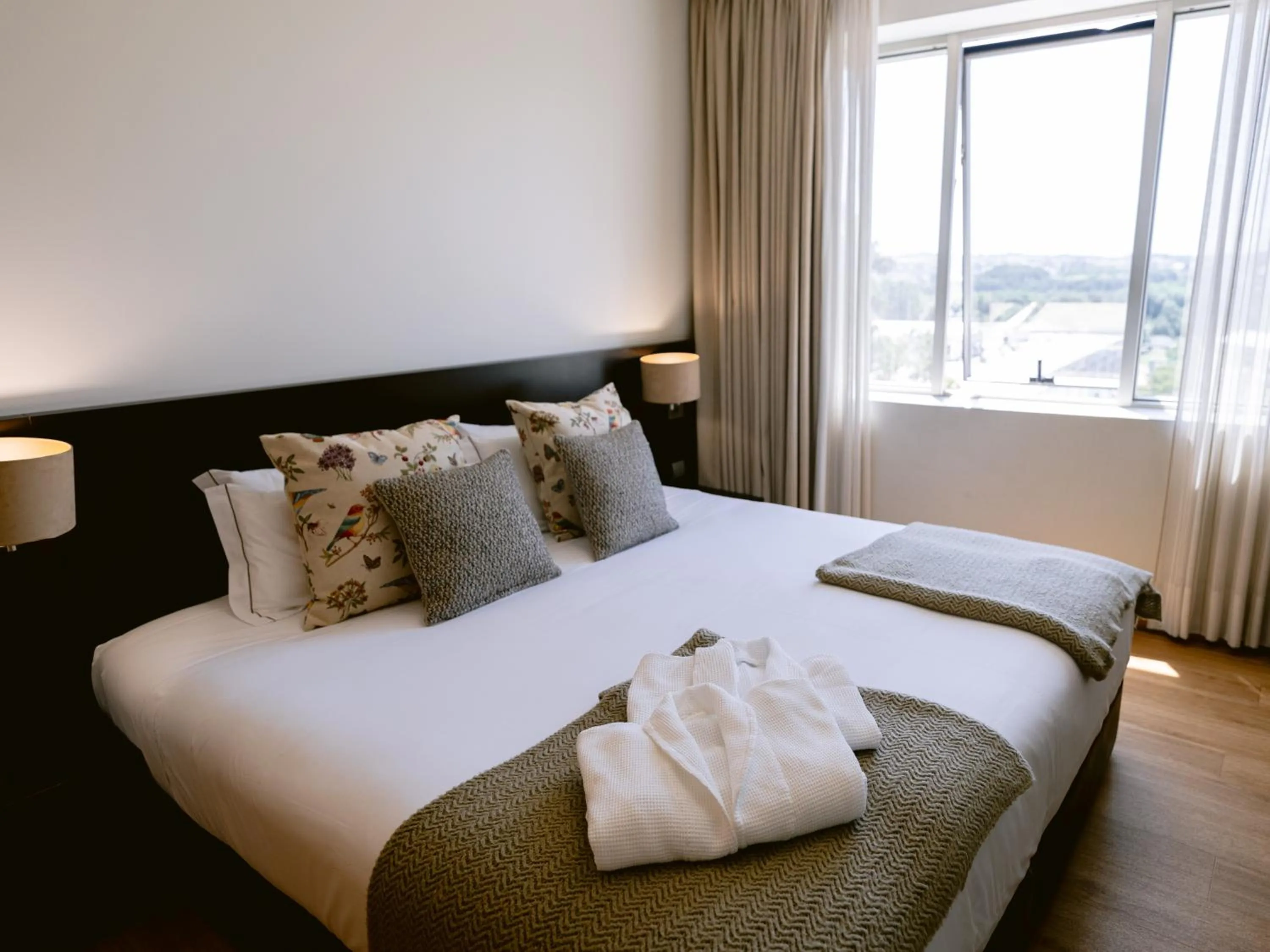 Bedroom, Bed in Hotel Conde de Agueda