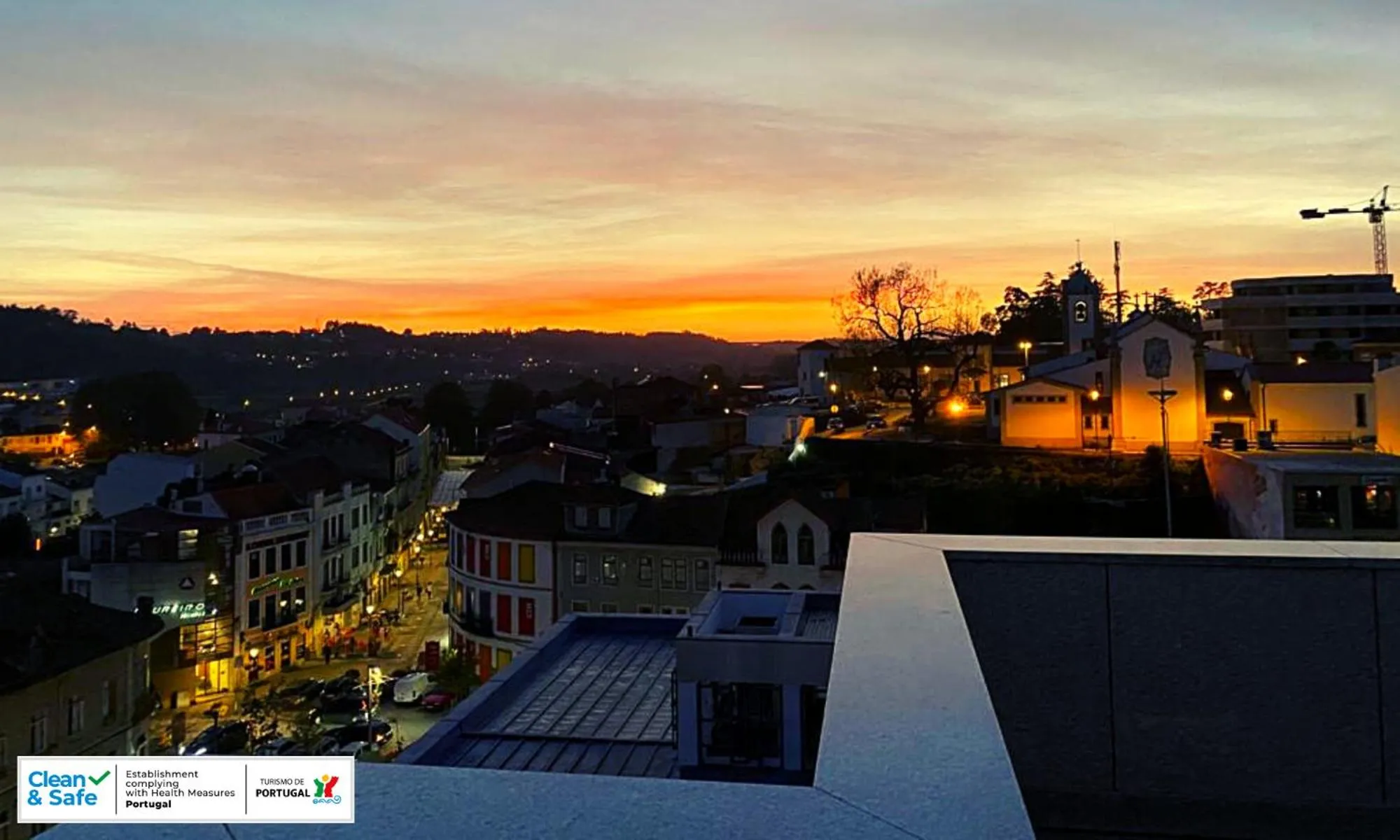 City view in Hotel Conde de Agueda