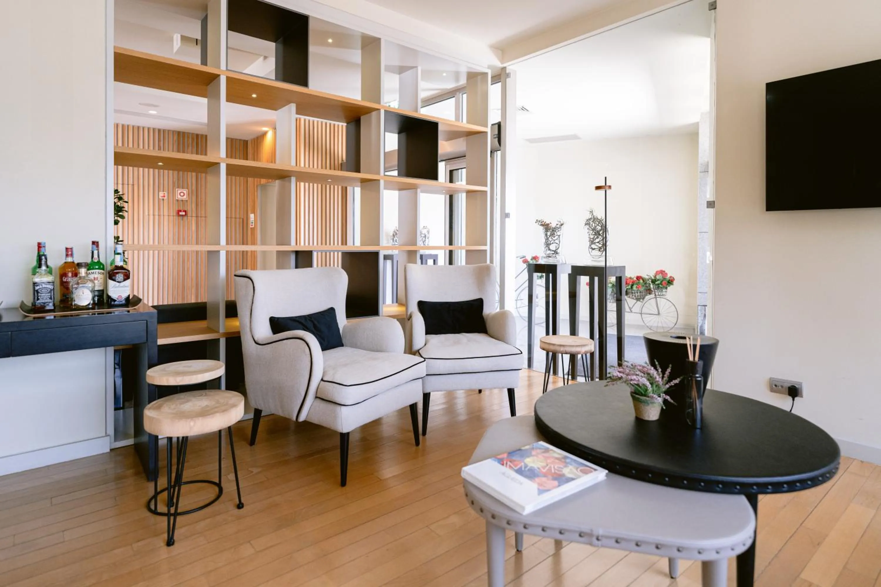 Seating area in Hotel Conde de Agueda