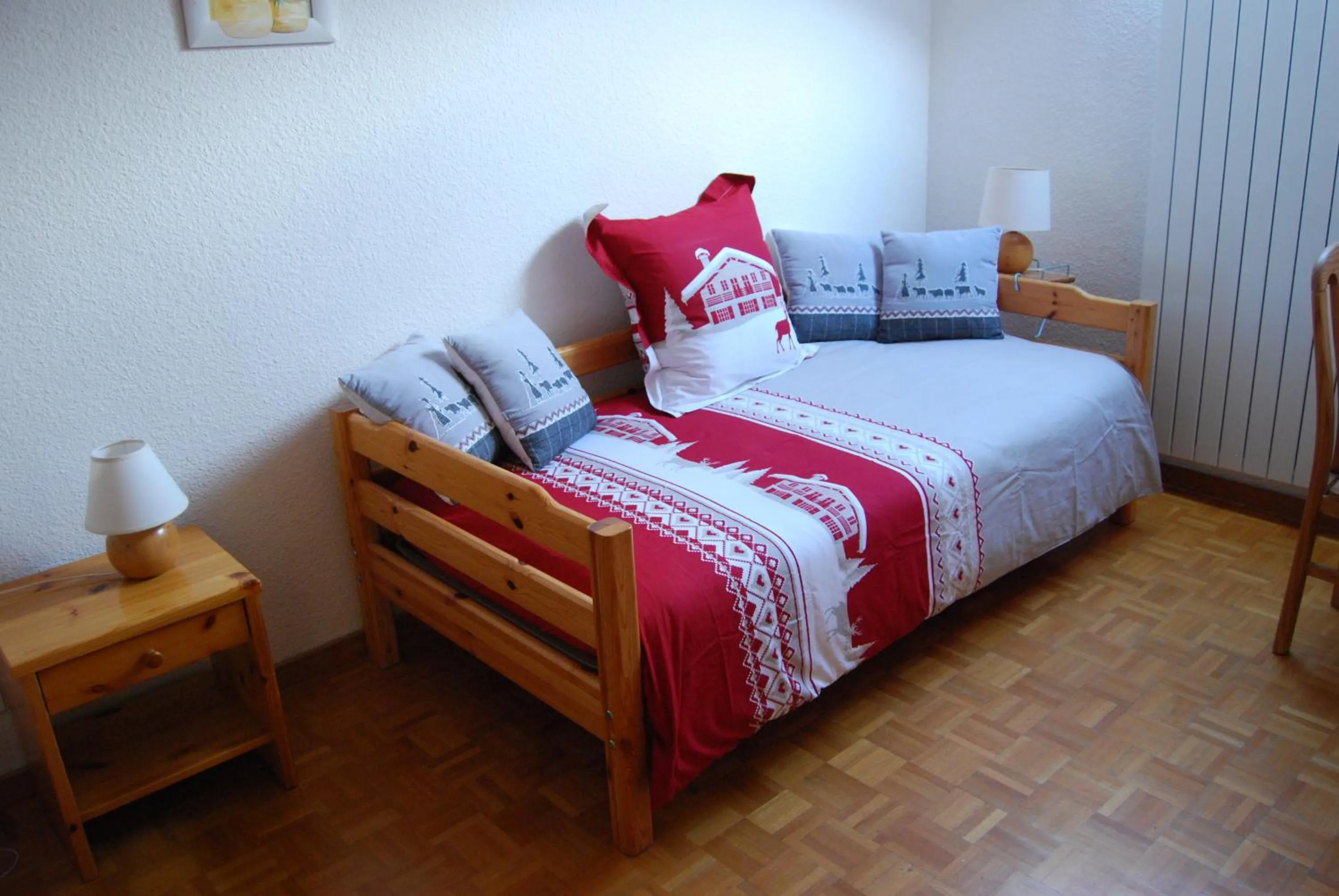 Bed in Chambre d'hôtes Kieffer Le Grand Bienfaisy