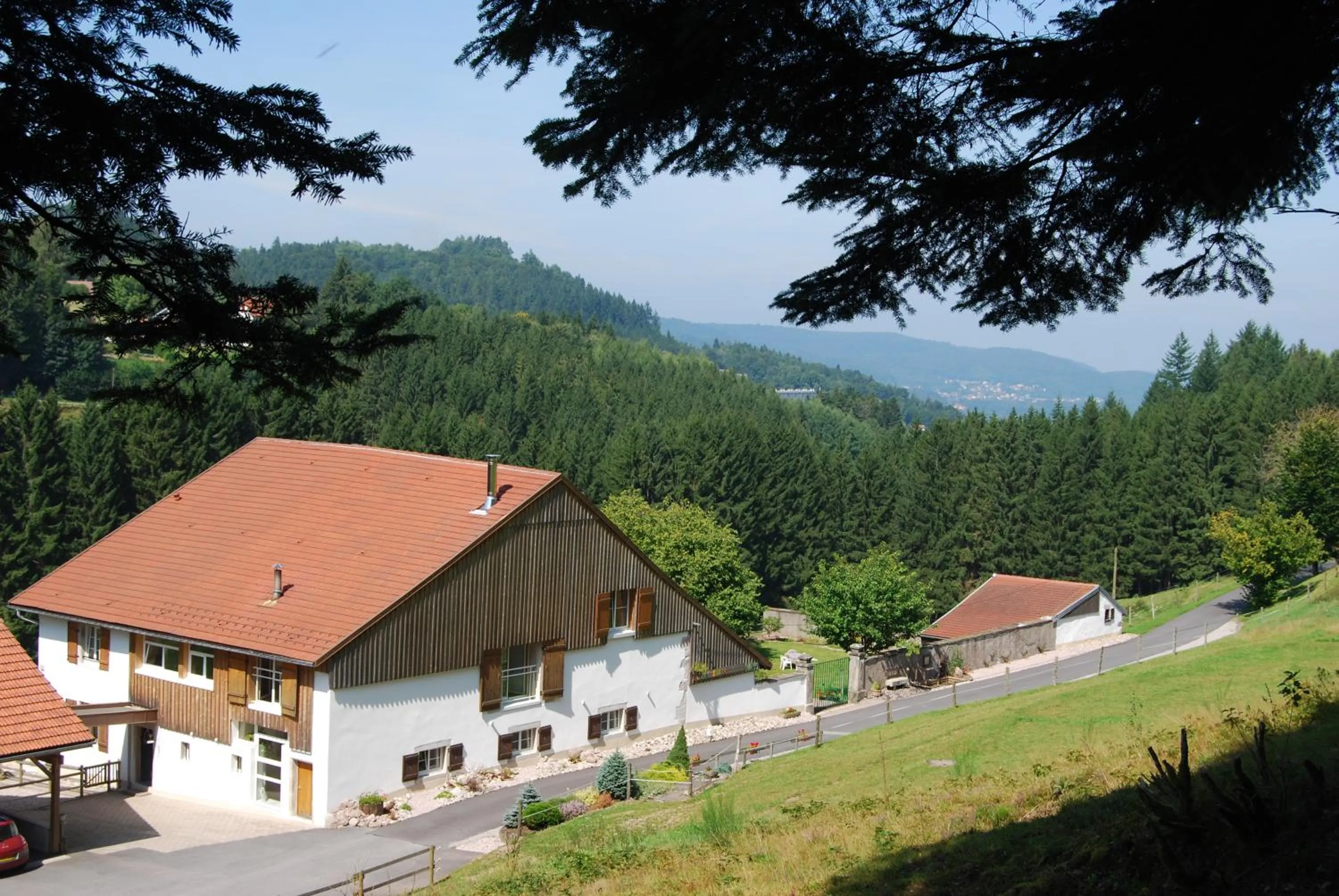 Bird's eye view in Chambre d'hôtes Kieffer Le Grand Bienfaisy