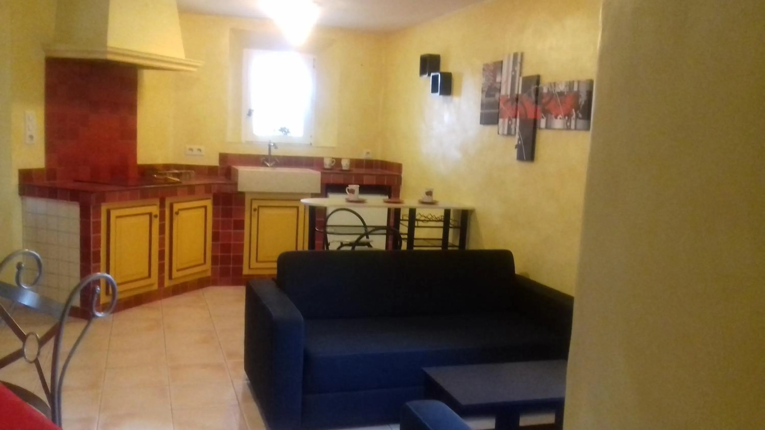 Living room in Les Jardins de l'Ermitage