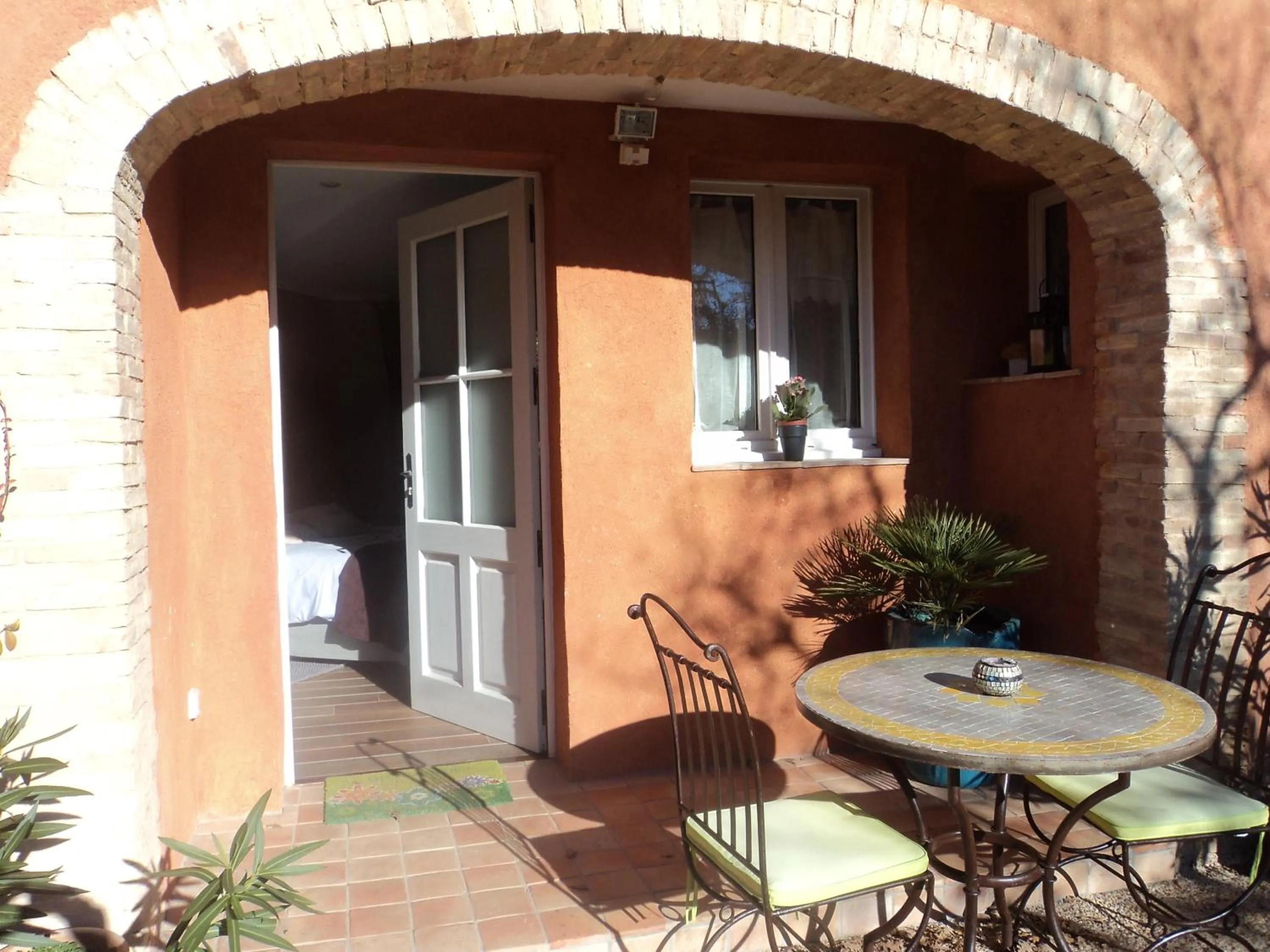 Balcony/Terrace in Les Jardins de l'Ermitage