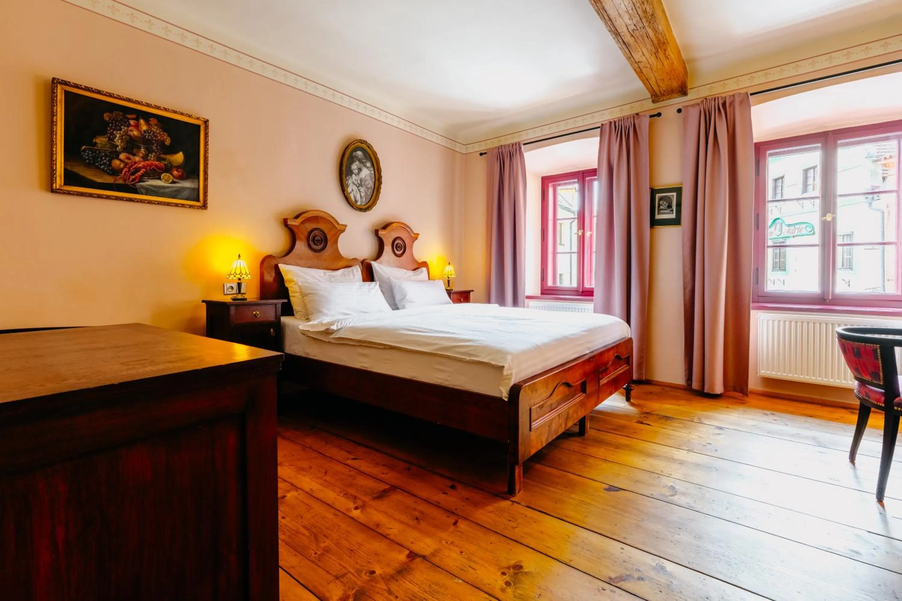 Bed in Hotel Krčínův Dům