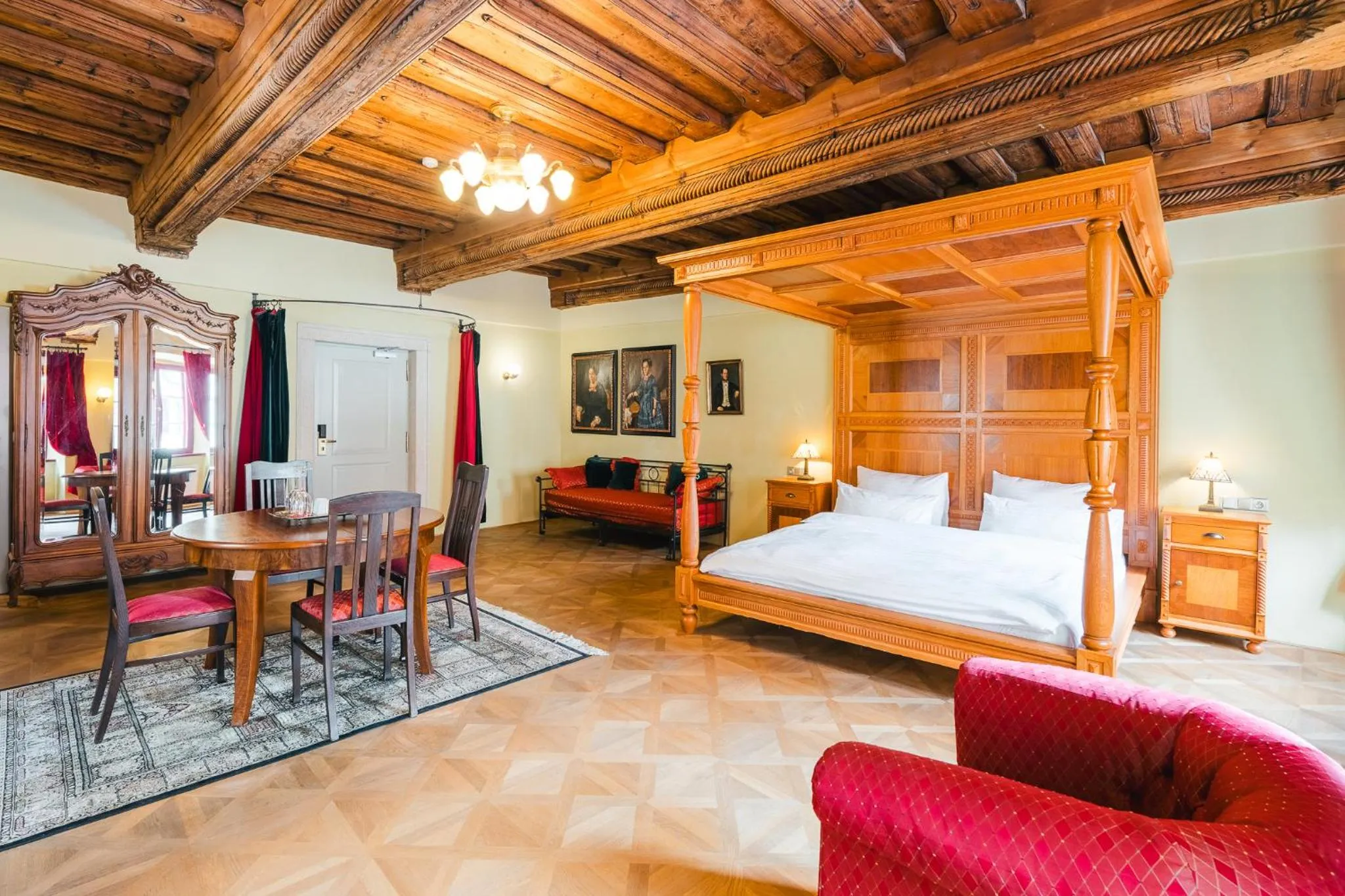 Bed in Hotel Krčínův Dům