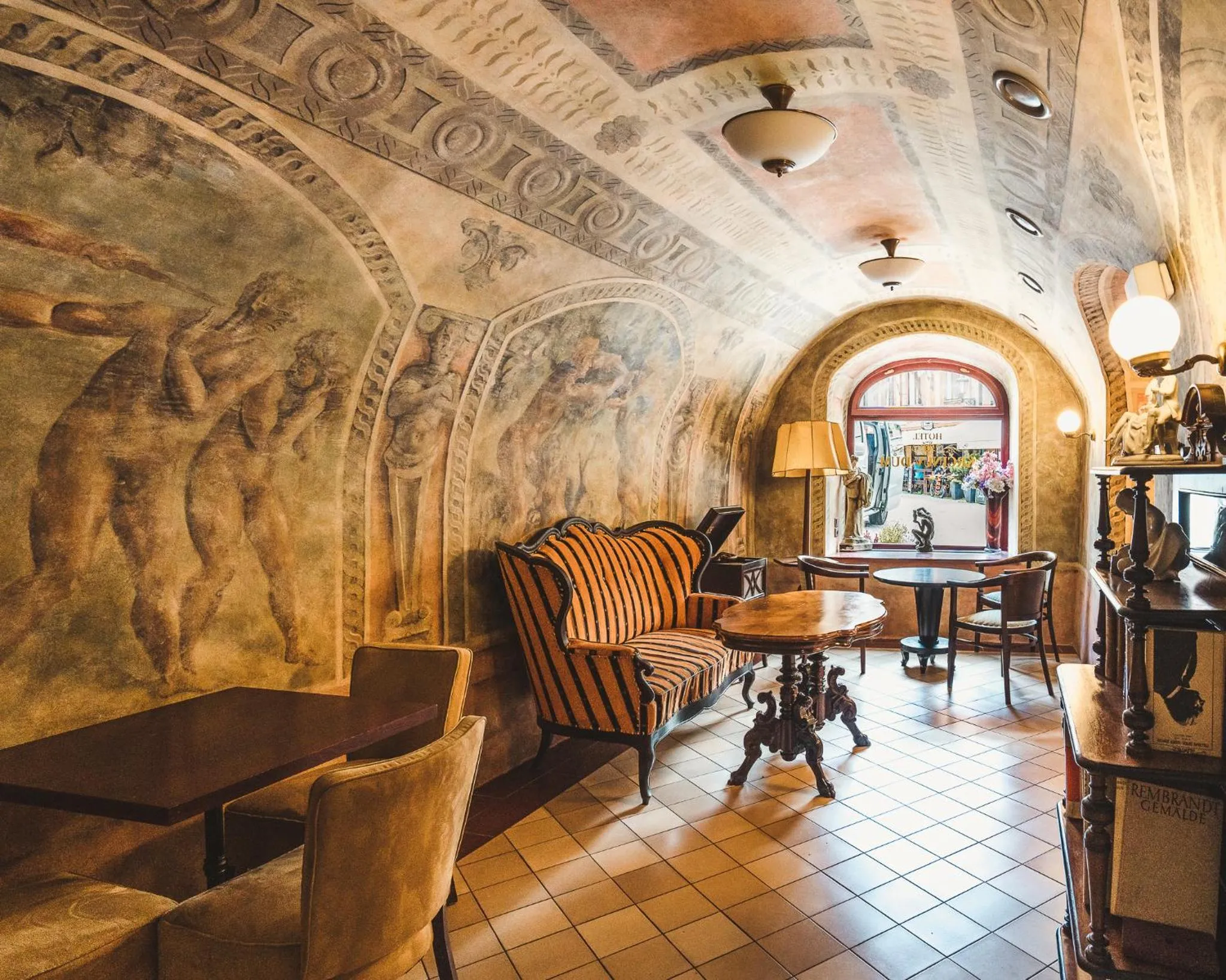 Lobby or reception in Hotel Krčínův Dům