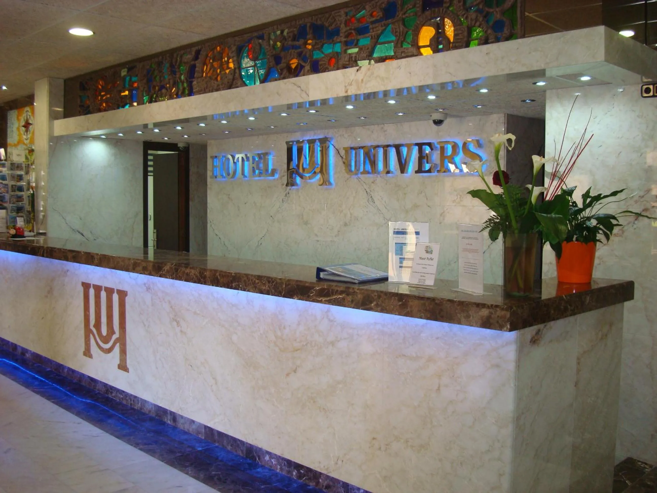 Lobby or reception in Hotel Univers