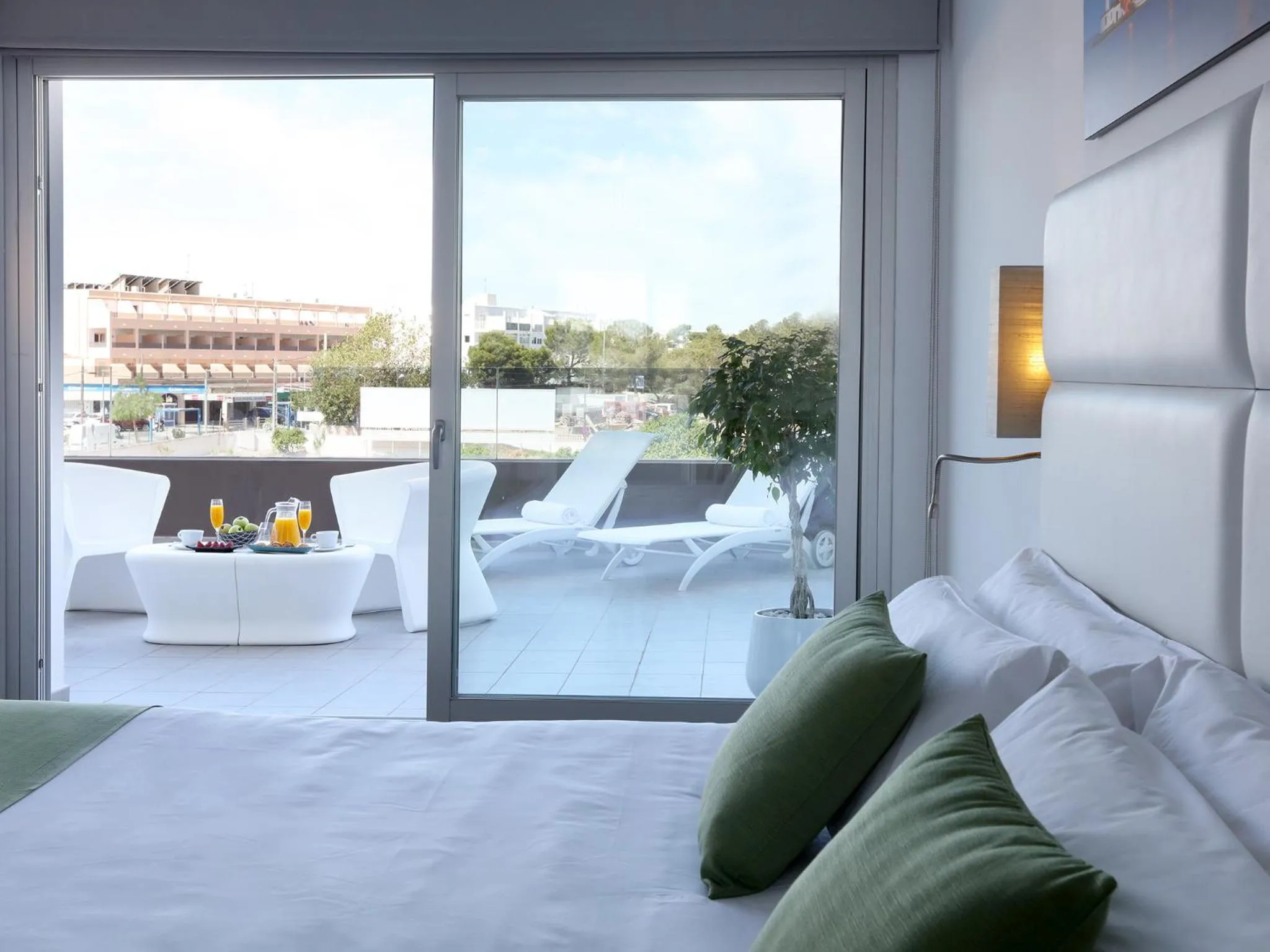 Bed in Axel Beach Ibiza - Adults Only