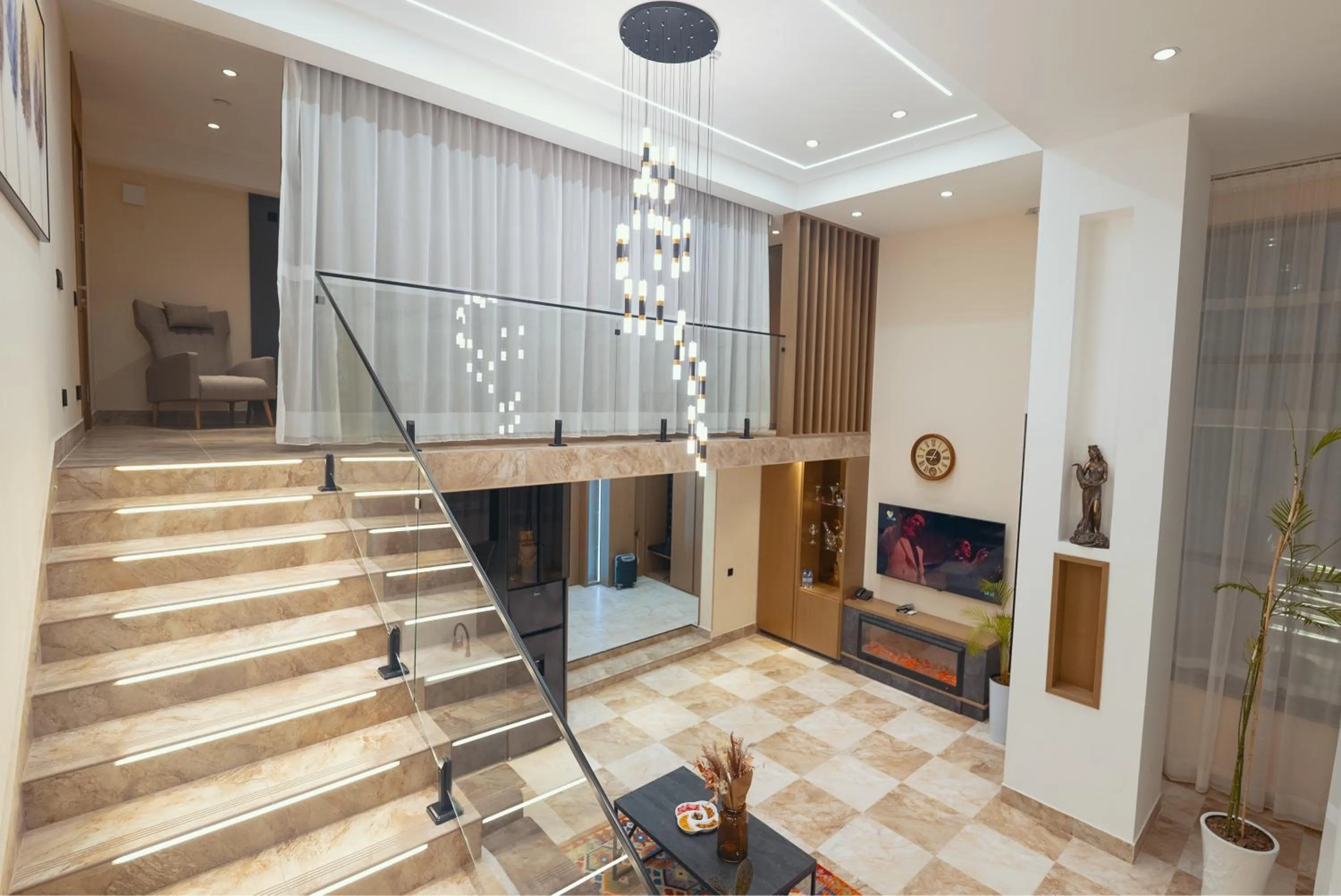 Living room in Parliament Palace Hotel