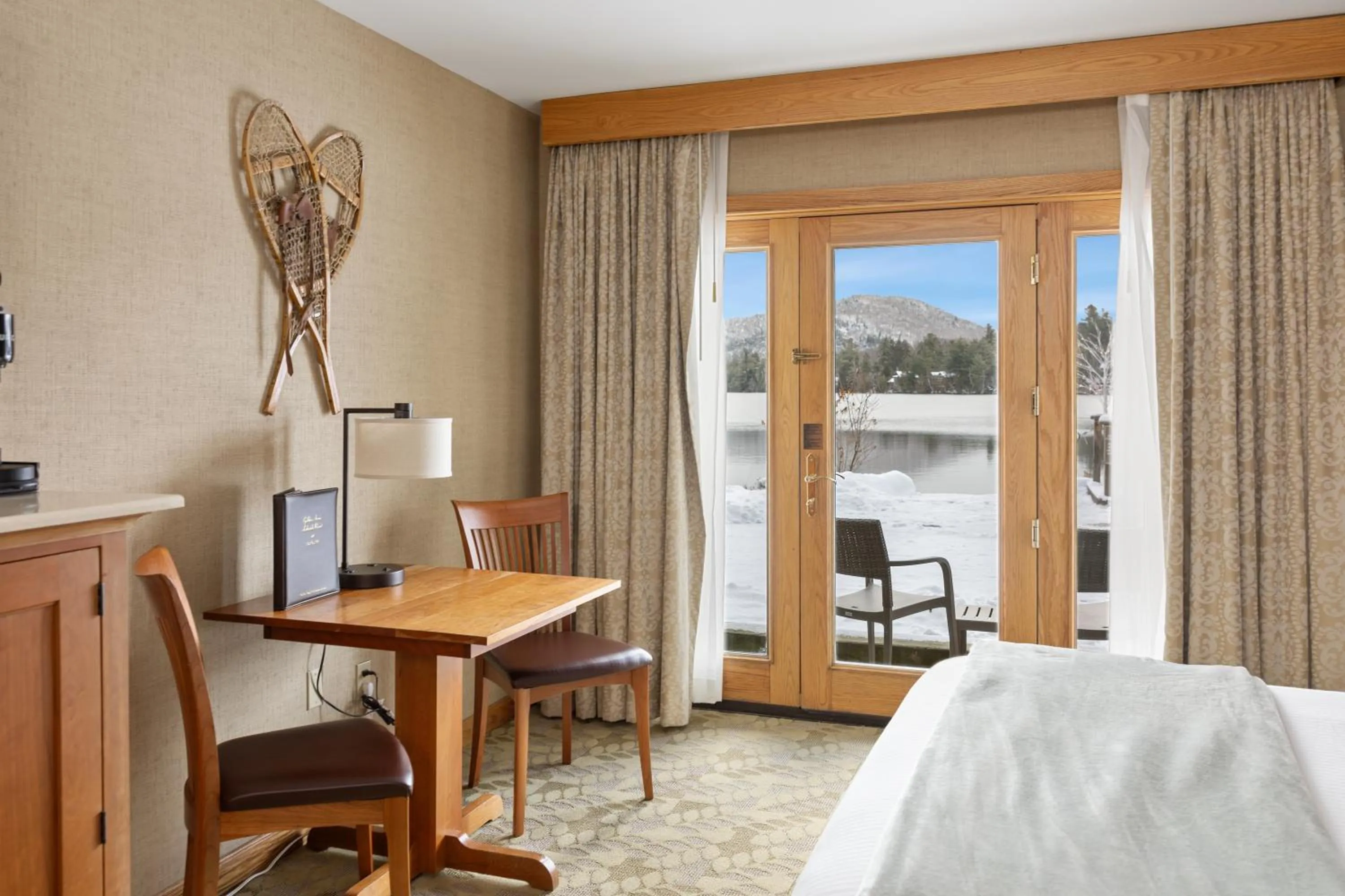 Lake view in Golden Arrow Lakeside Resort