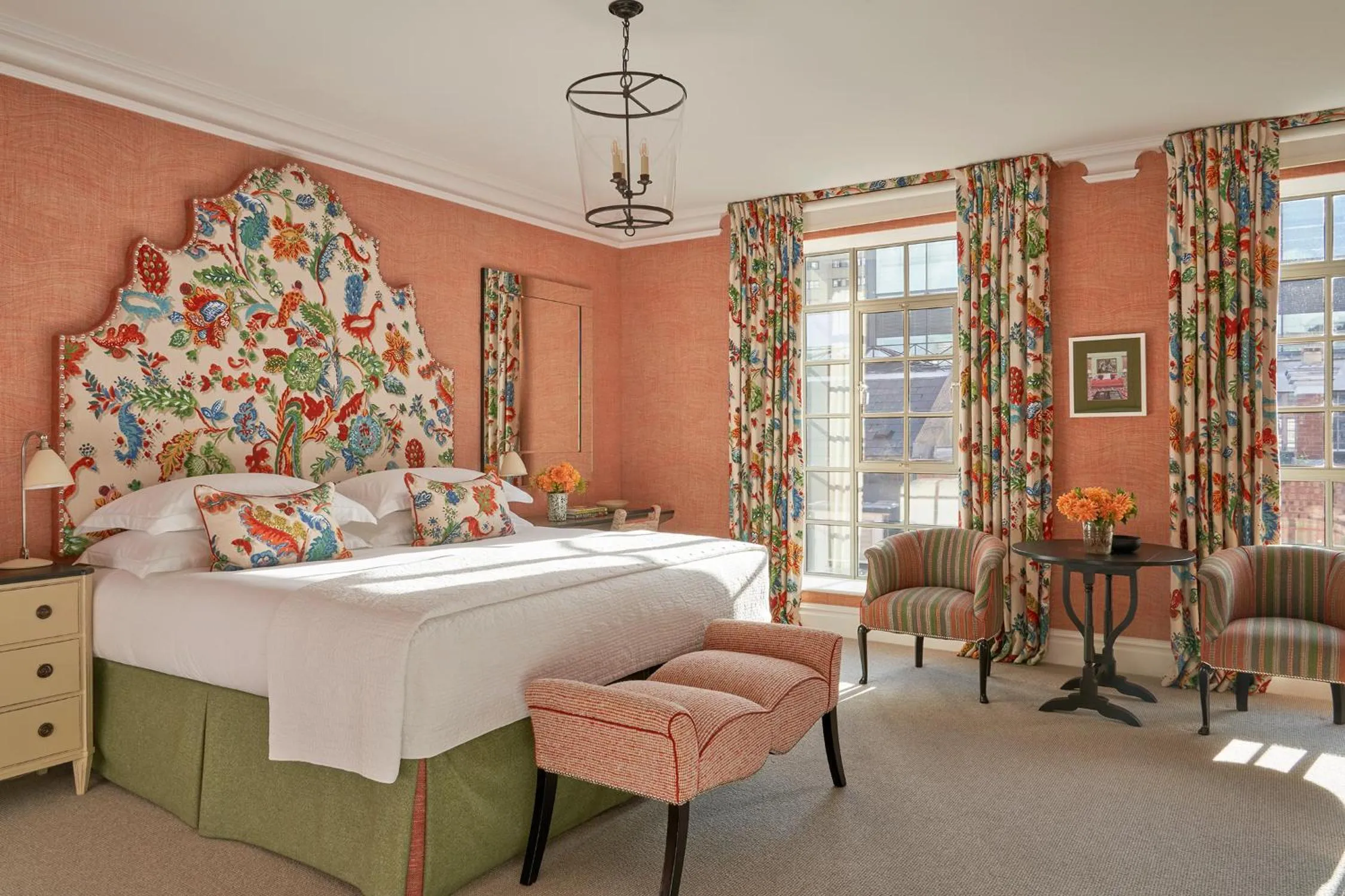 Bed in The Soho Hotel, Firmdale Hotels