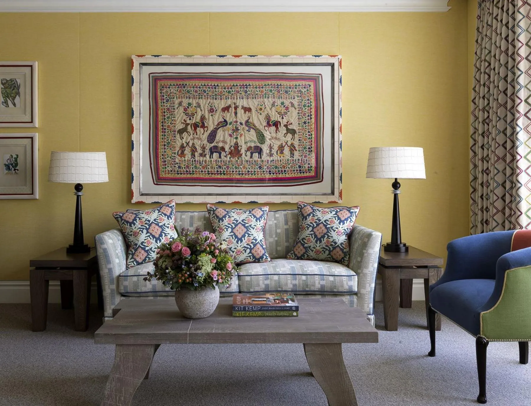 Bedroom in The Soho Hotel, Firmdale Hotels