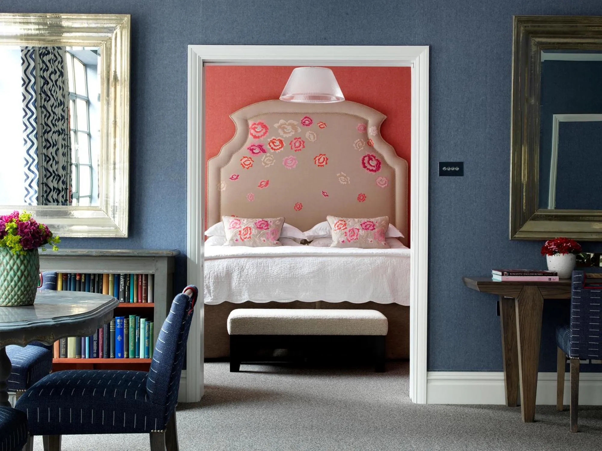 Bedroom, Bed in The Soho Hotel, Firmdale Hotels