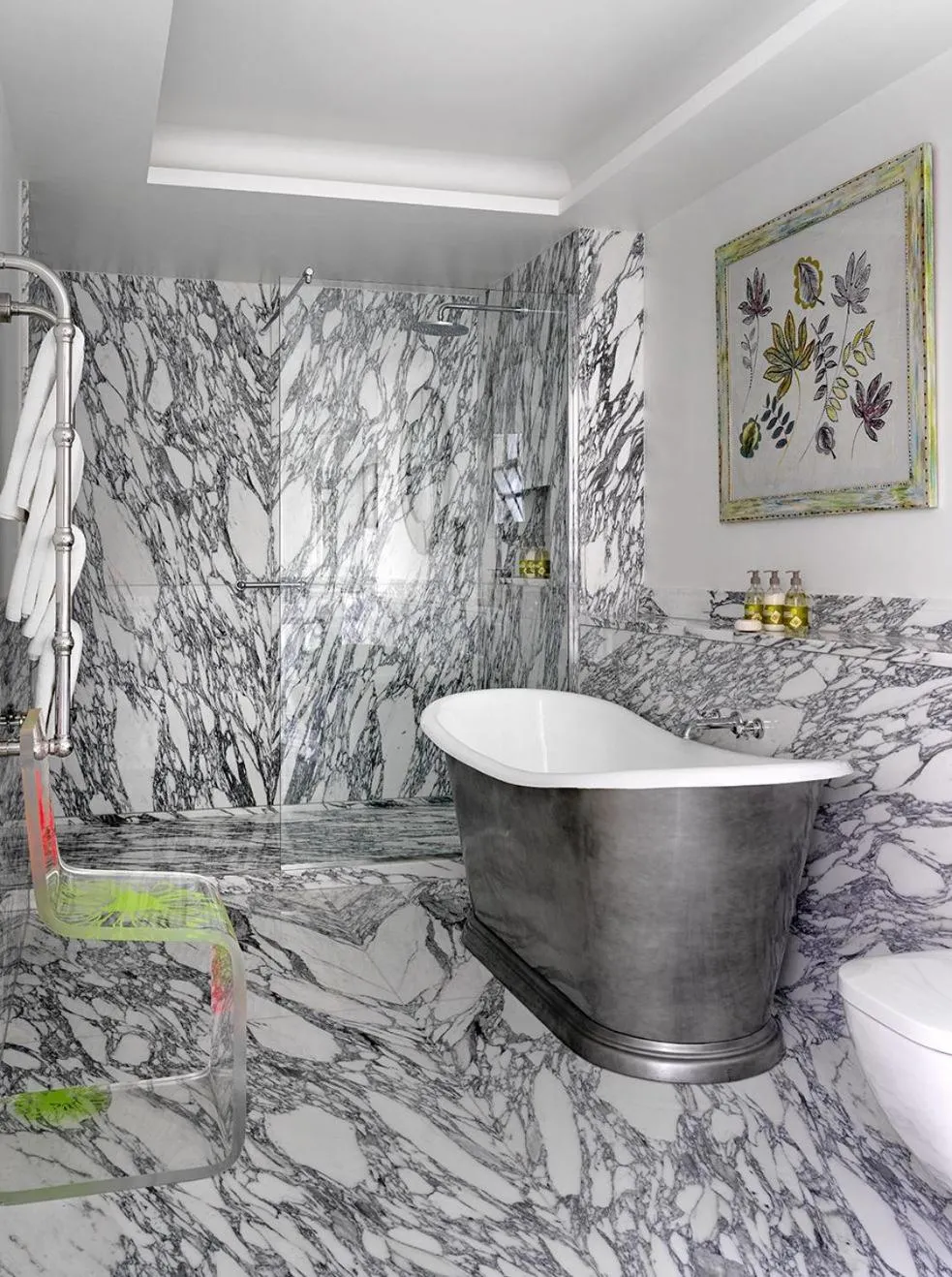 Bathroom in The Soho Hotel, Firmdale Hotels