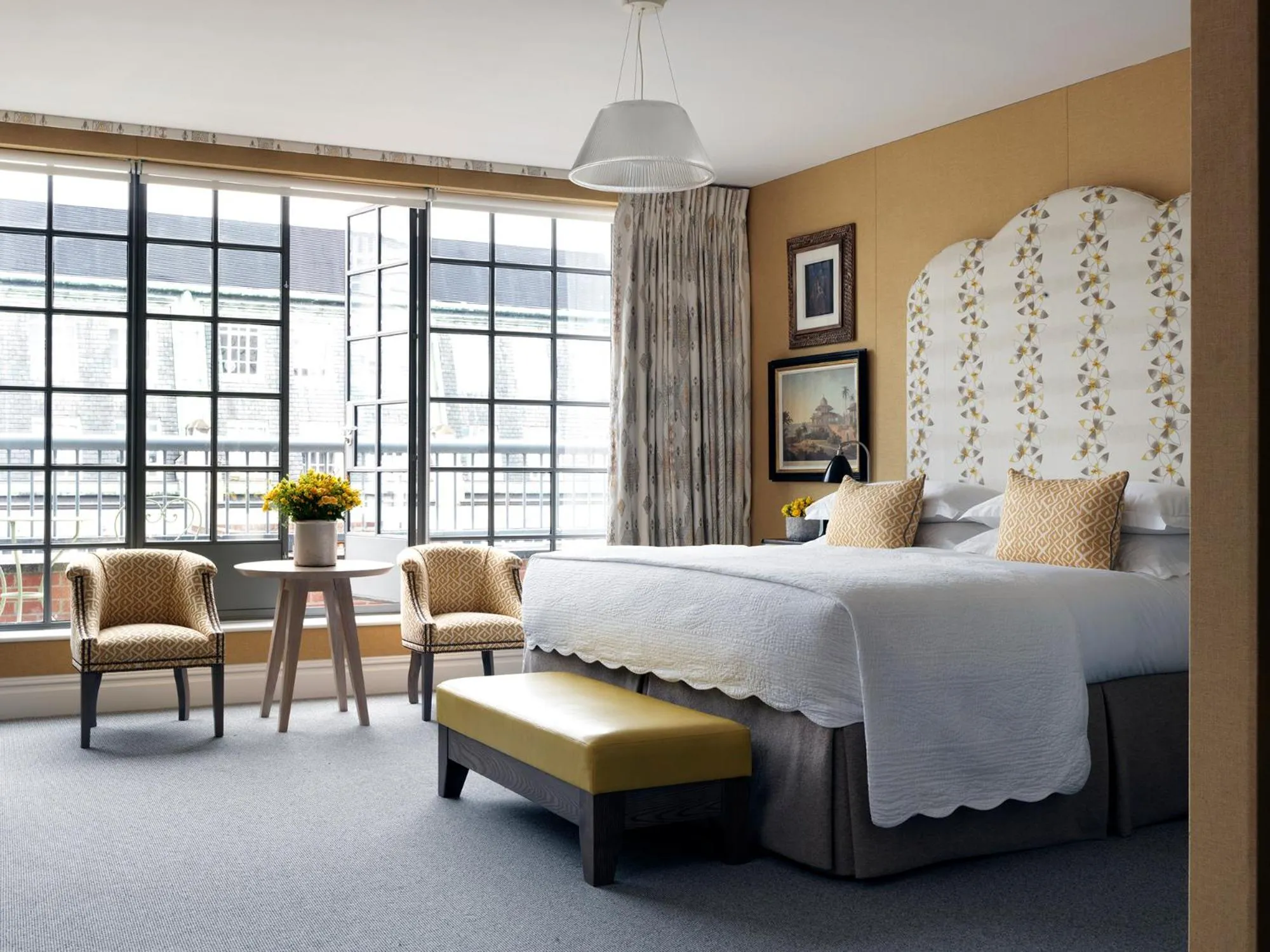 Bed in The Soho Hotel, Firmdale Hotels