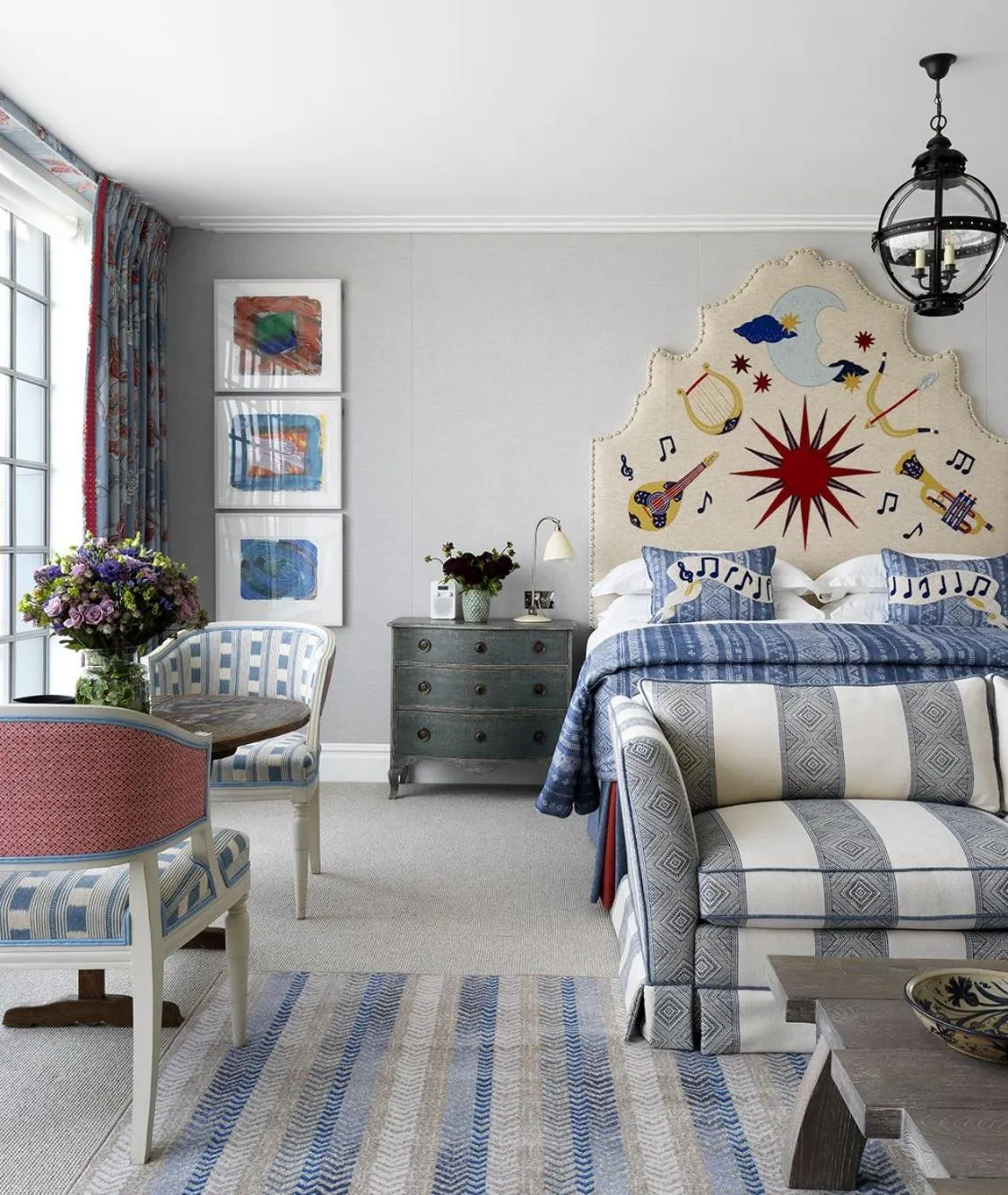 Bed in The Soho Hotel, Firmdale Hotels