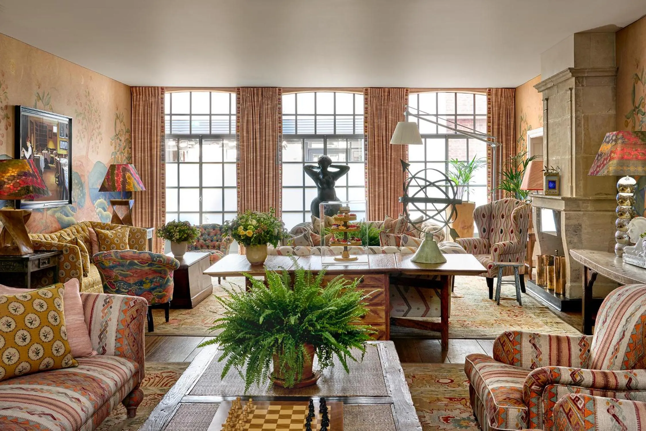 Lobby or reception in The Soho Hotel, Firmdale Hotels