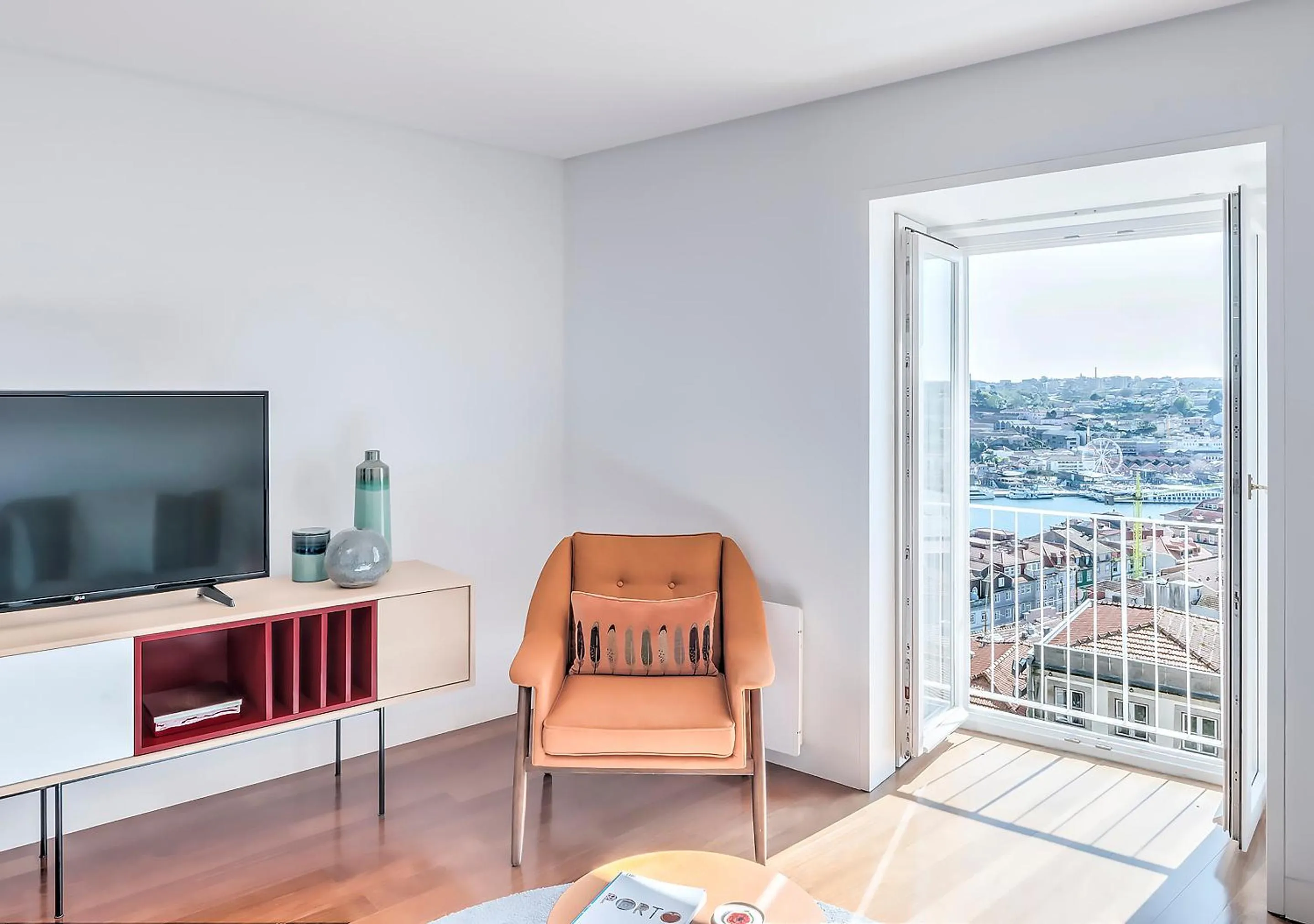 View (from property/room) in Oporto Street das Aldas - River View