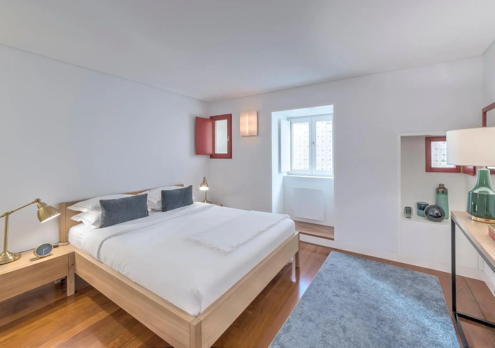 Bedroom, Bed in Oporto Street das Aldas - River View