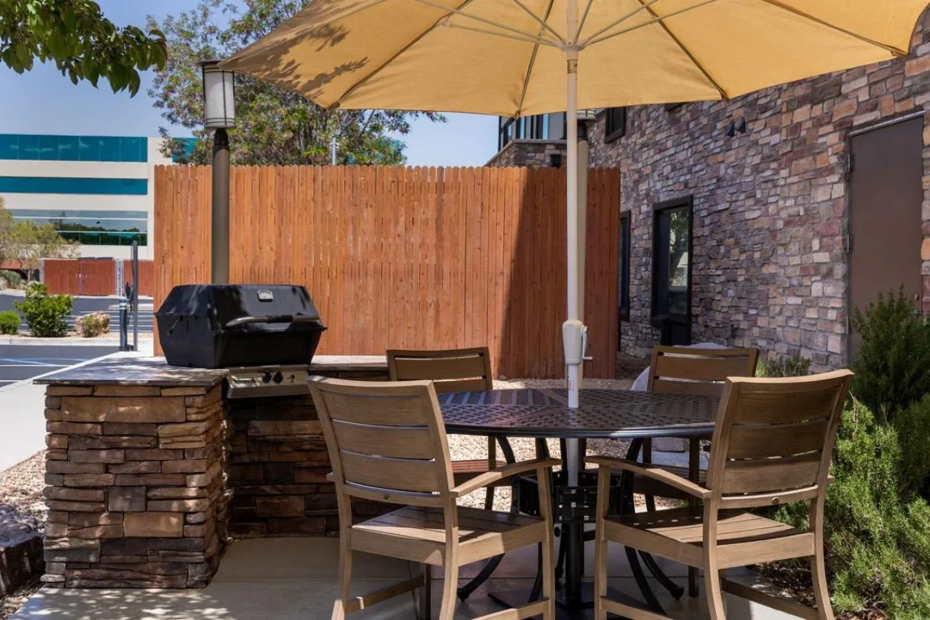 Patio in TownePlace Suites by Marriott Albuquerque North