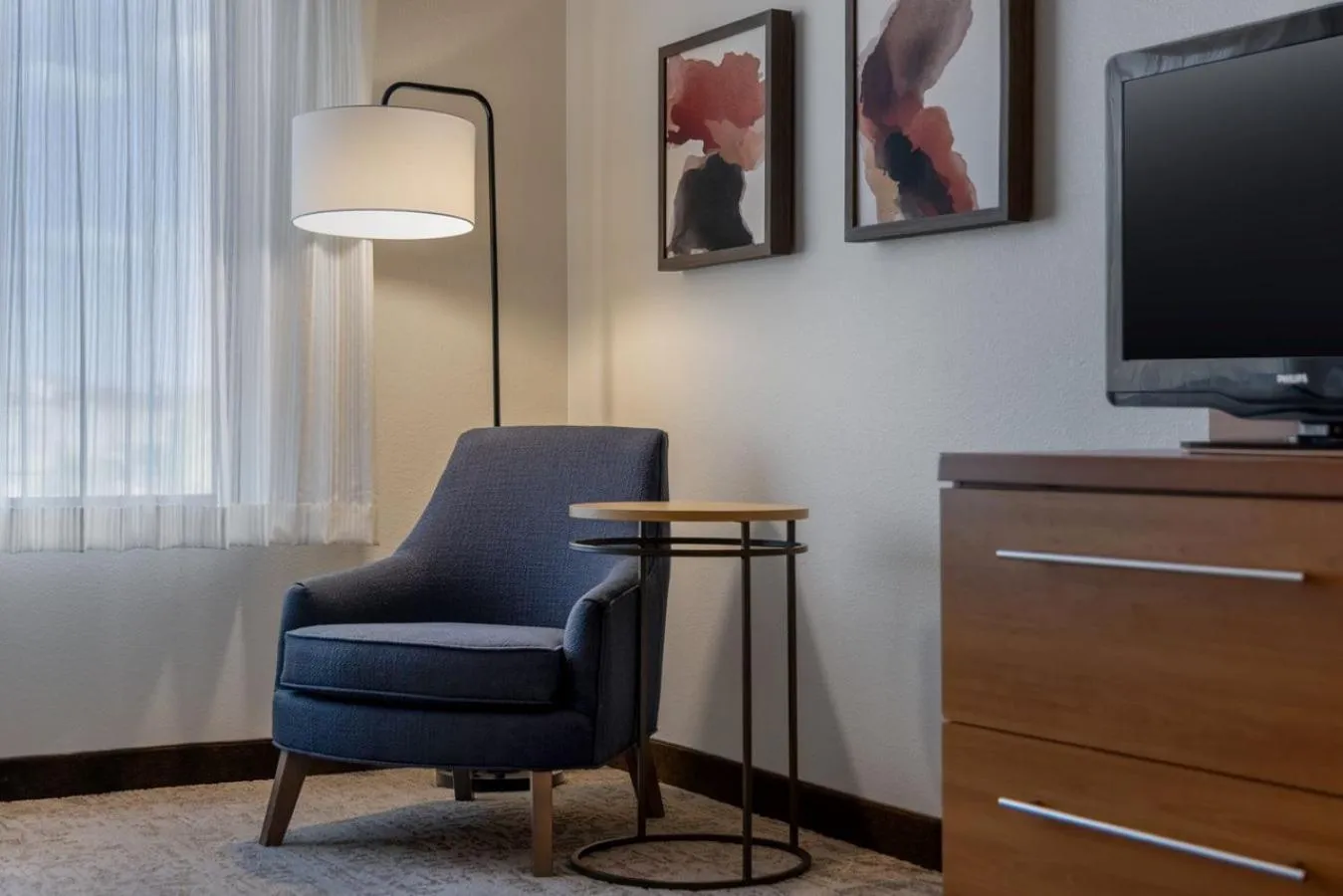 Seating area in TownePlace Suites by Marriott Albuquerque North